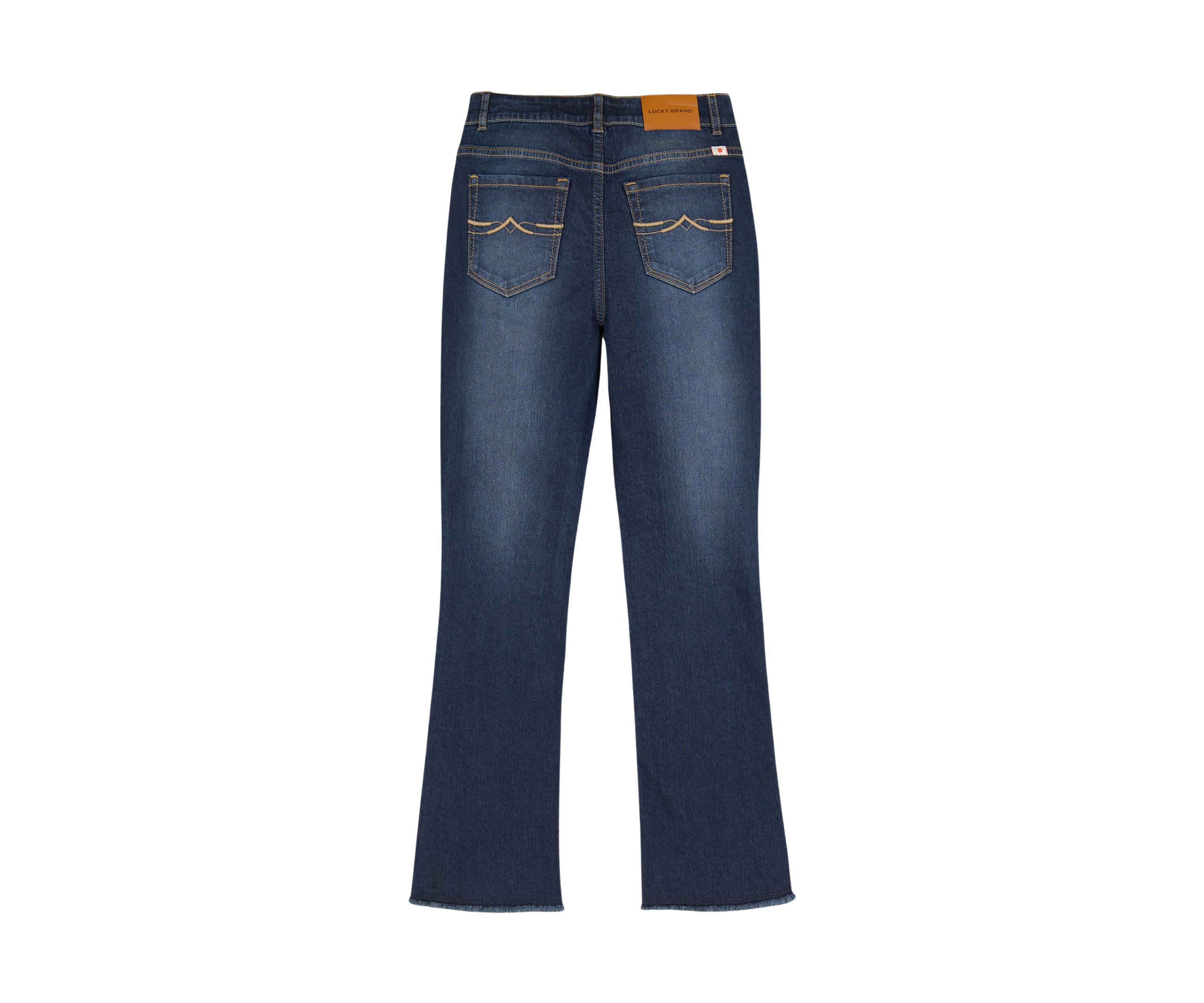 Girls 7-16 Mid Rise Flare Jeans