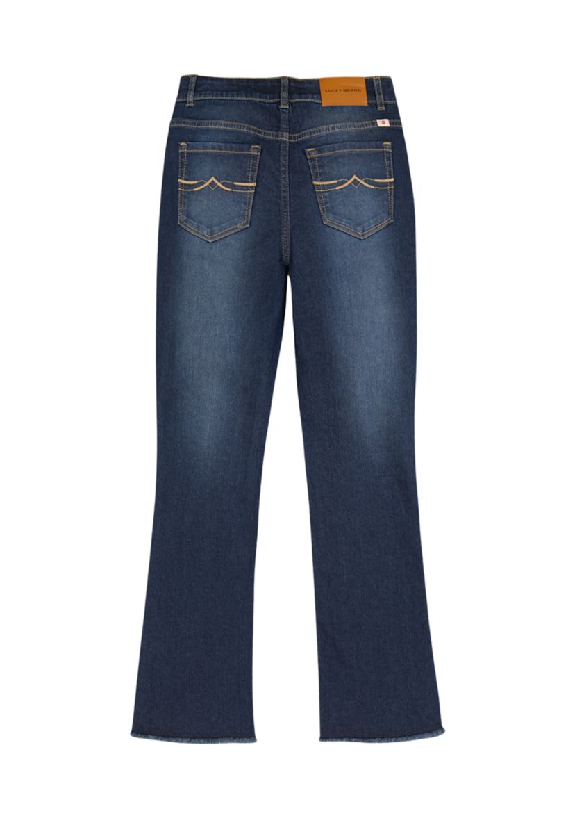 Girls 7-16 Mid Rise Flare Jeans