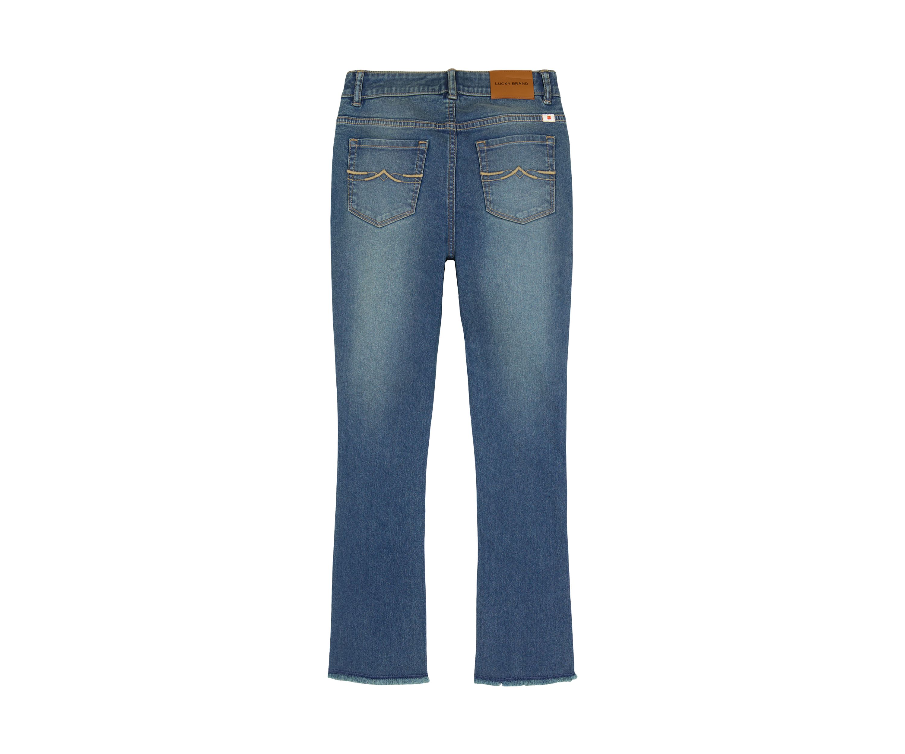 Girls 7-16 Mid Rise Flare Jeans