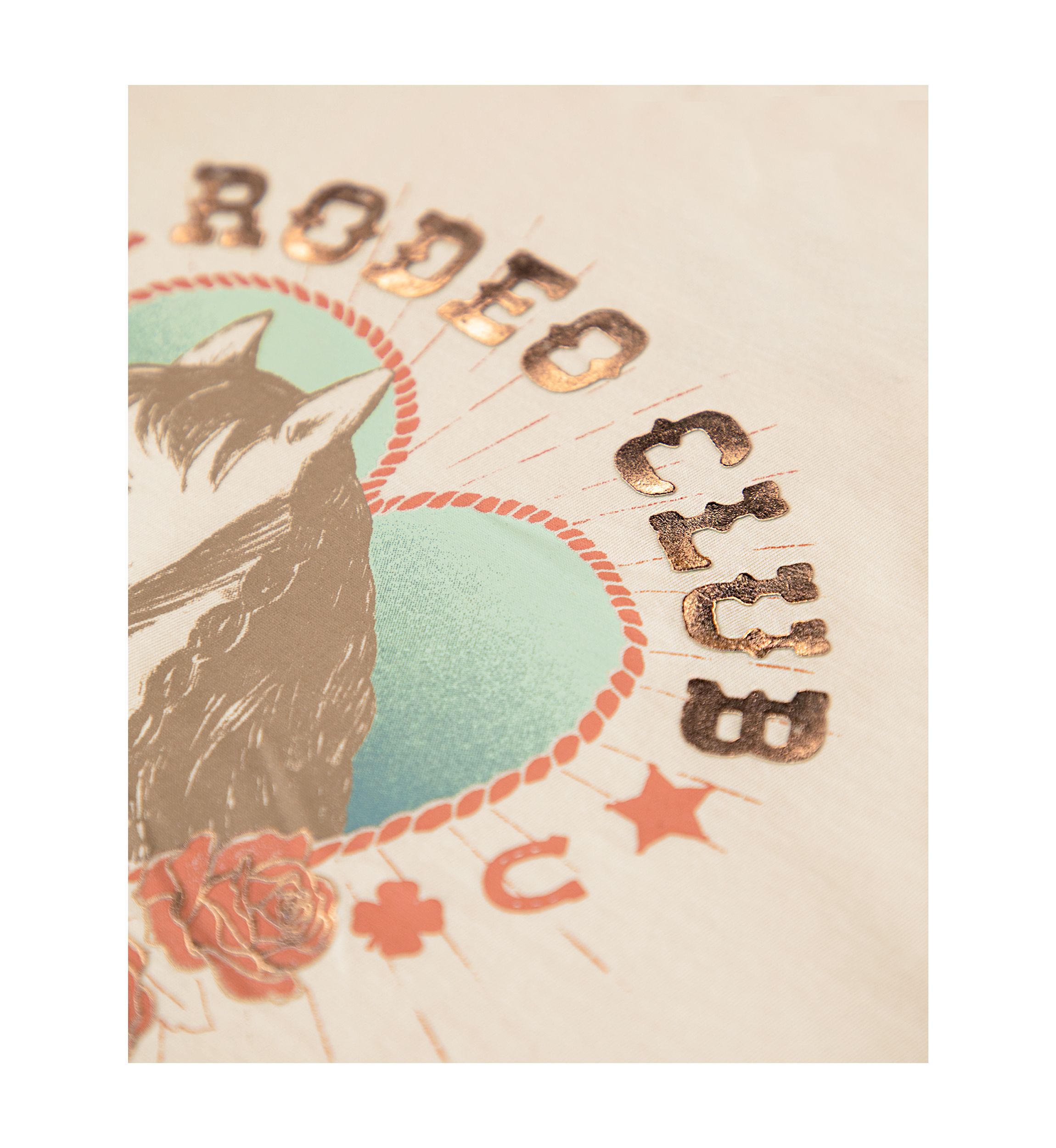 Girls 7-16 Short Sleeve Rodeo Club Graphic T-Shirt