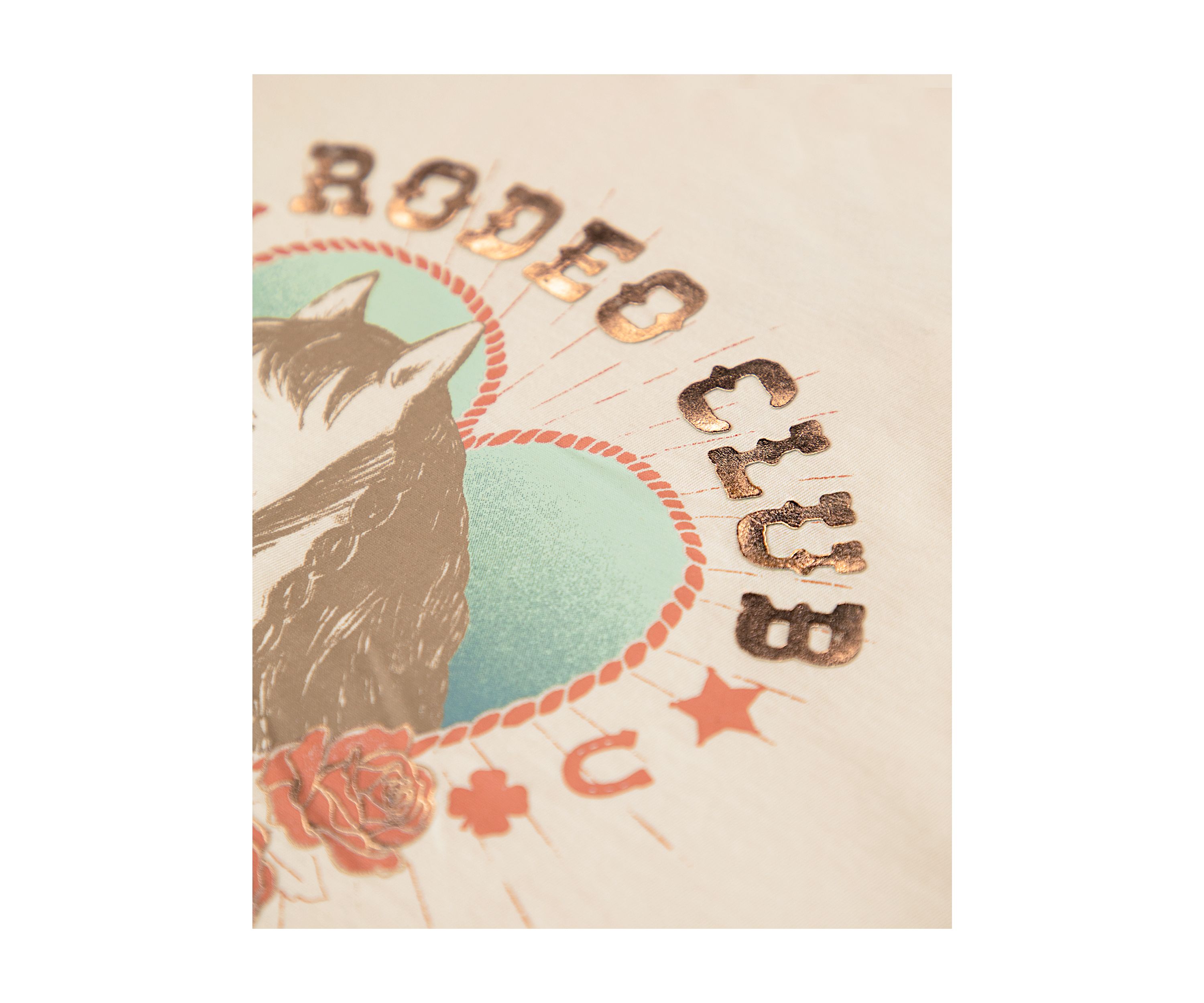 Girls 7-16 Short Sleeve Rodeo Club Graphic T-Shirt