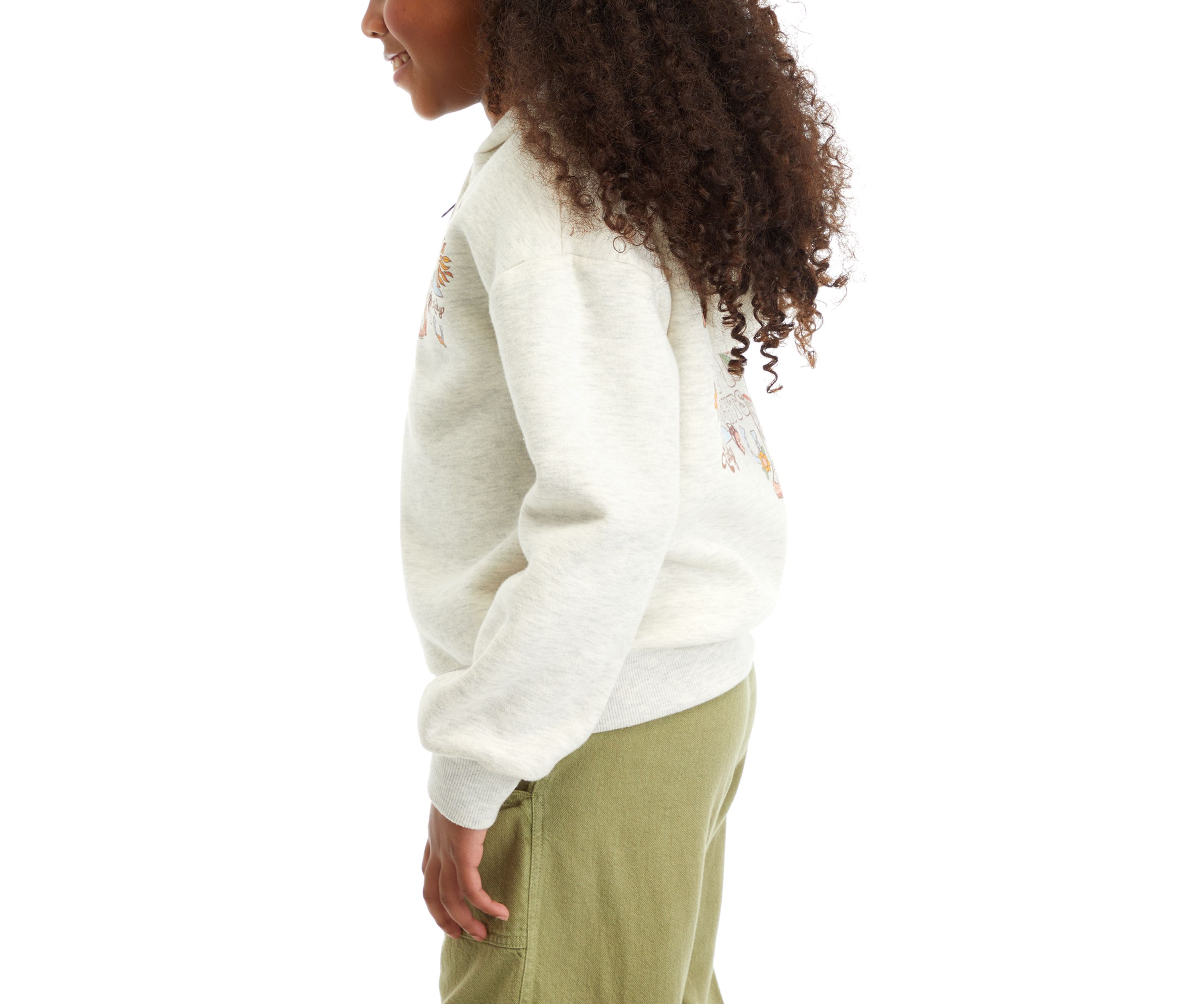 Girls 7-16 Grow Happy Full Zip Hoodie