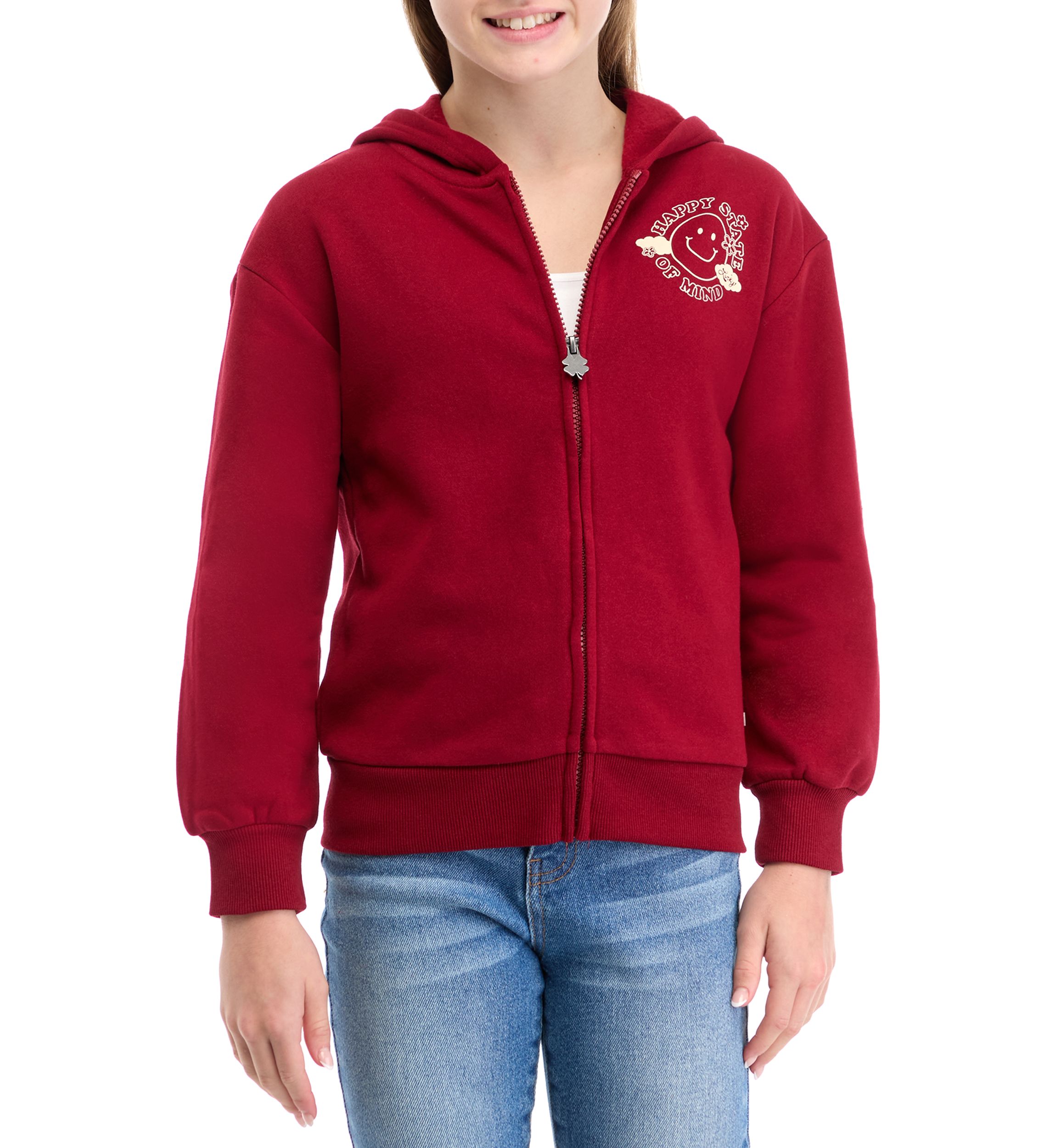 Girls 7-16 Fly with Me Full Zip Hoodie