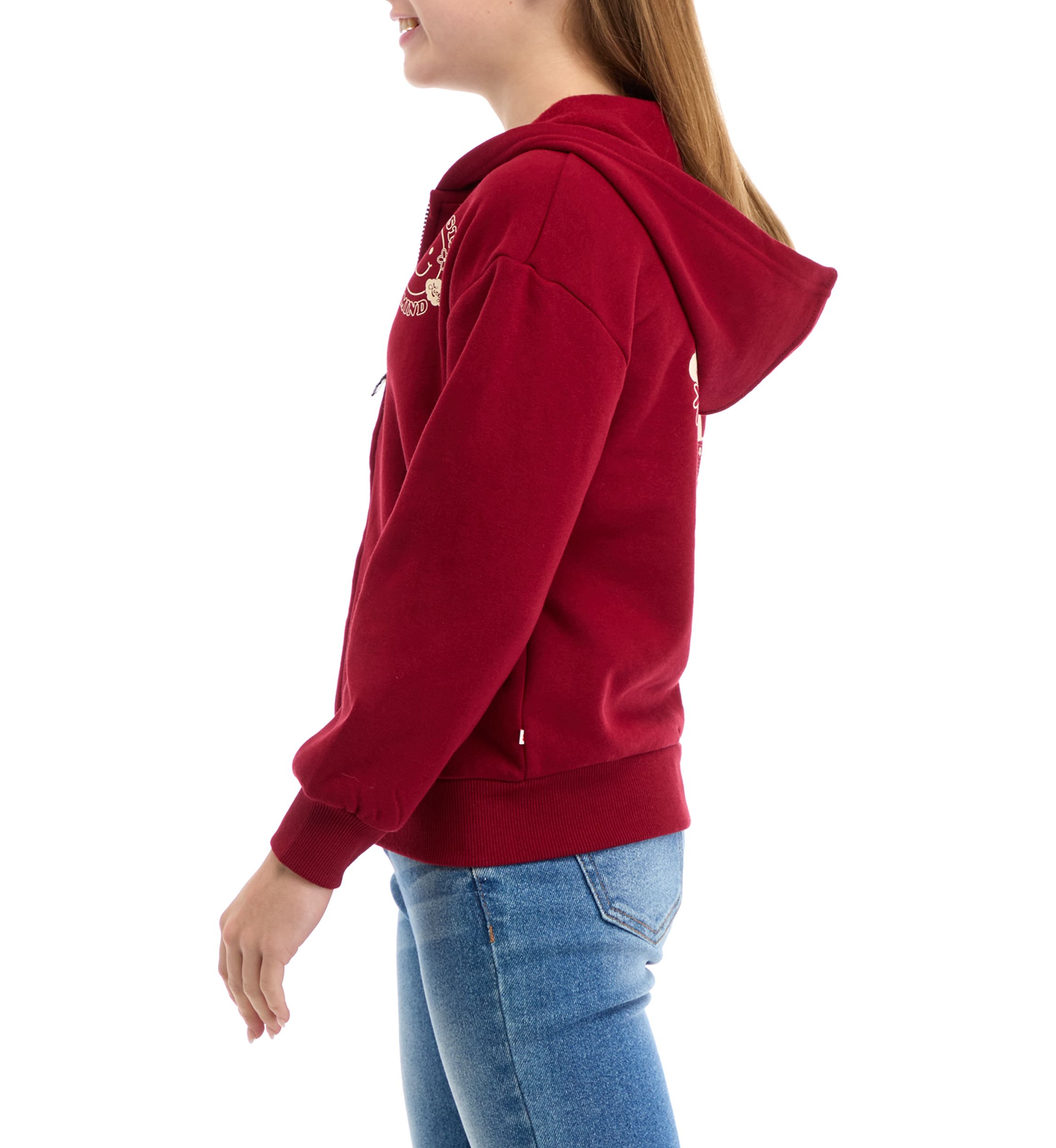 Girls 7-16 Fly with Me Full Zip Hoodie