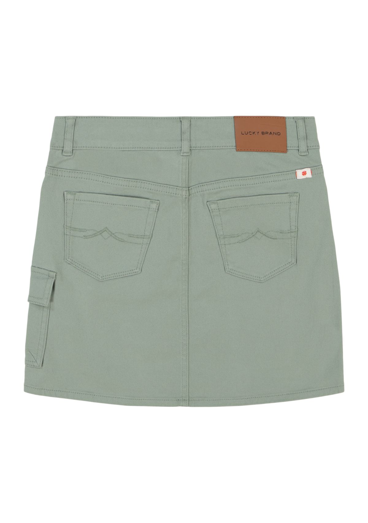 Girls 7-16 Twill Cargo Skirt