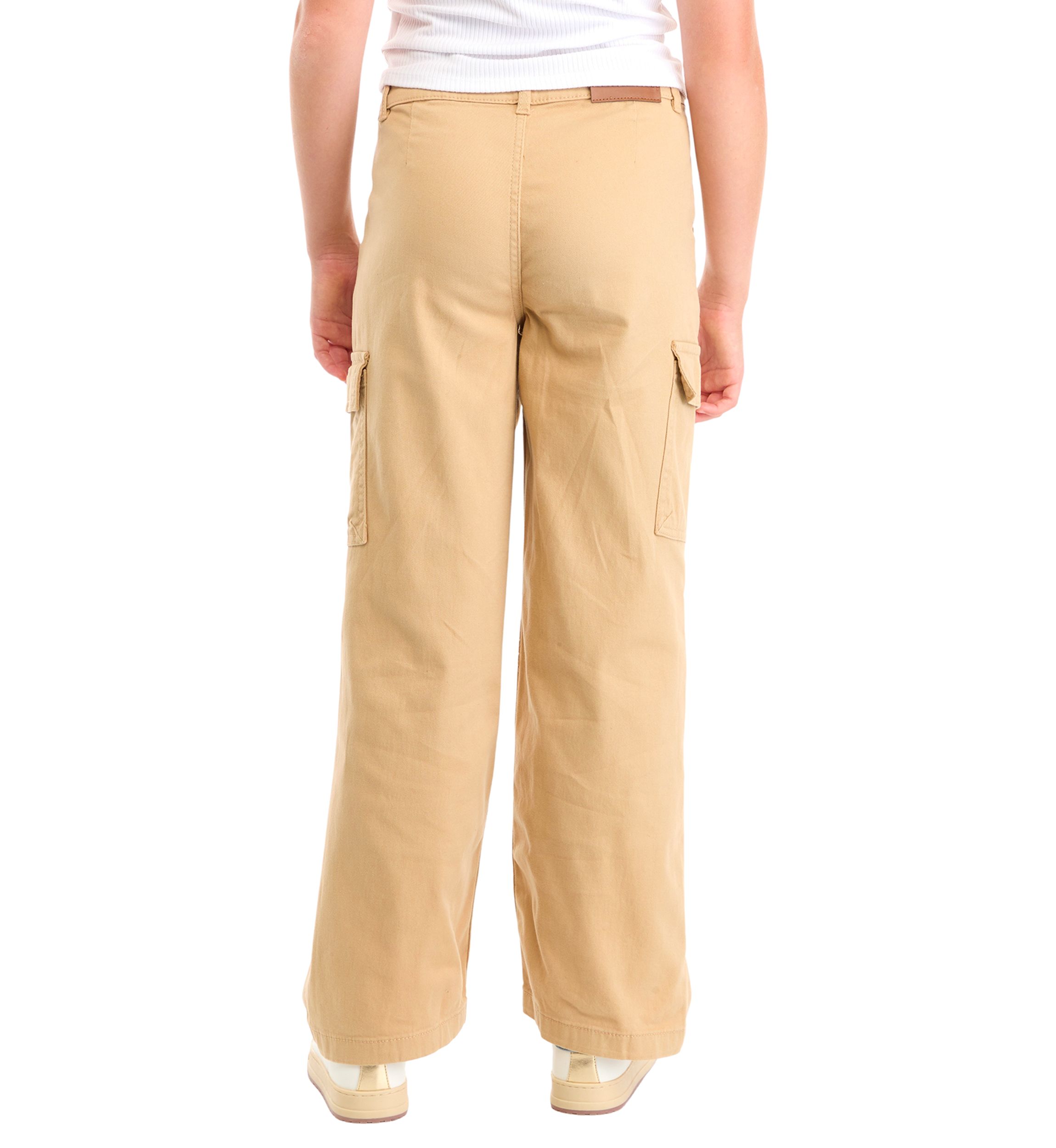 Girls 7-16 Cargo Wide Leg Pants