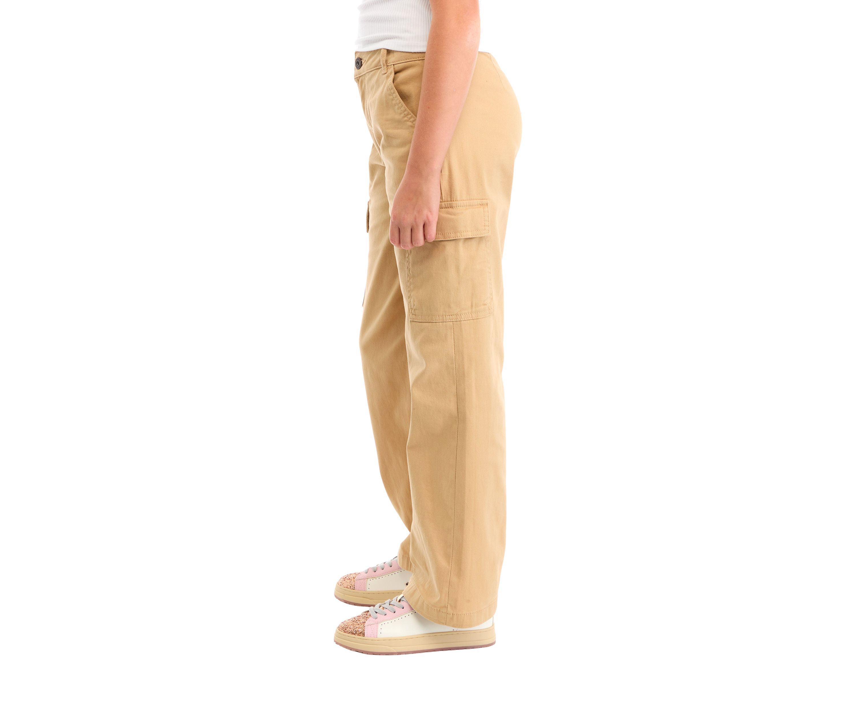 Girls 7-16 Cargo Wide Leg Pants