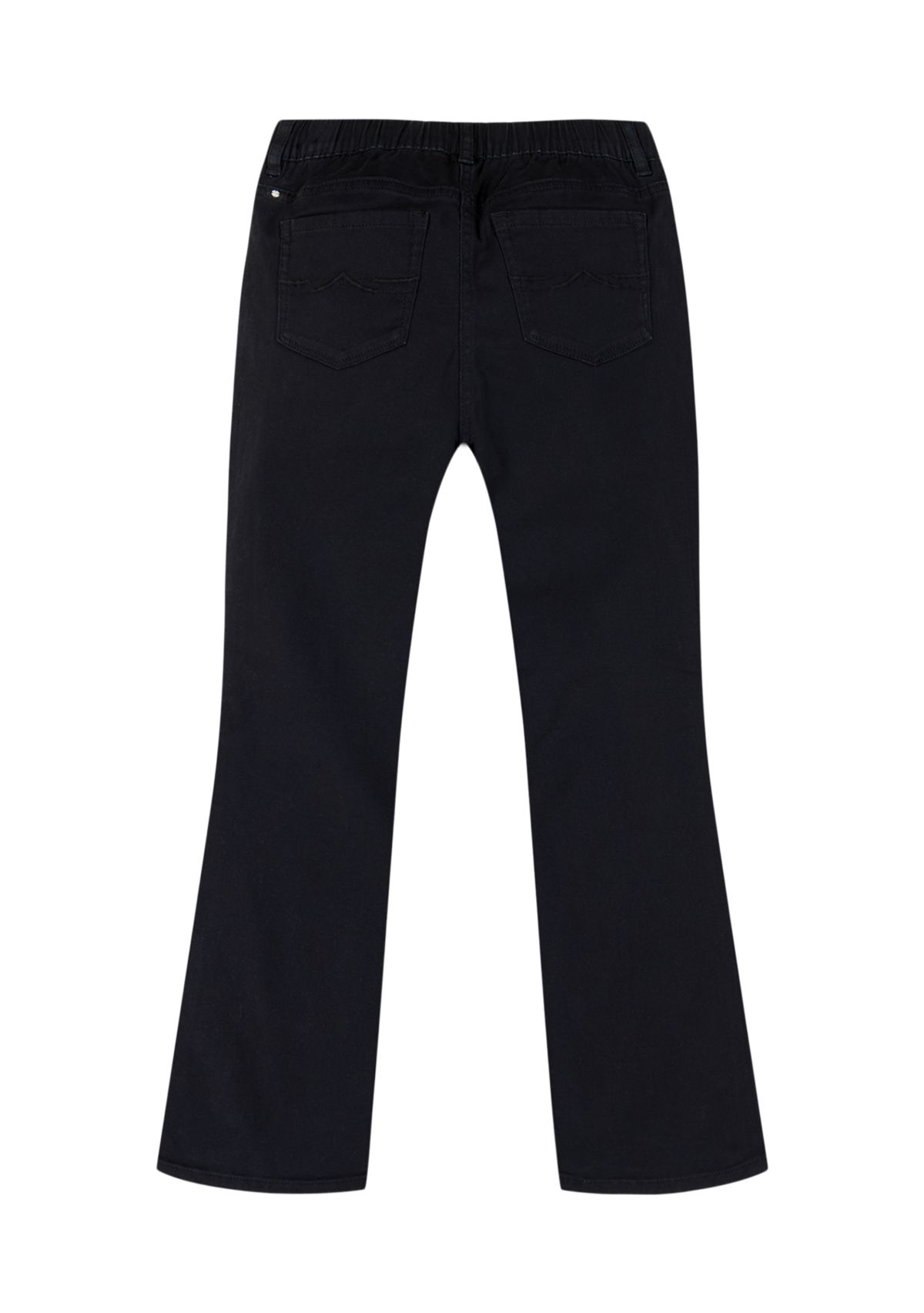 Girls 7-16 Patch Pocket Flare Jeans