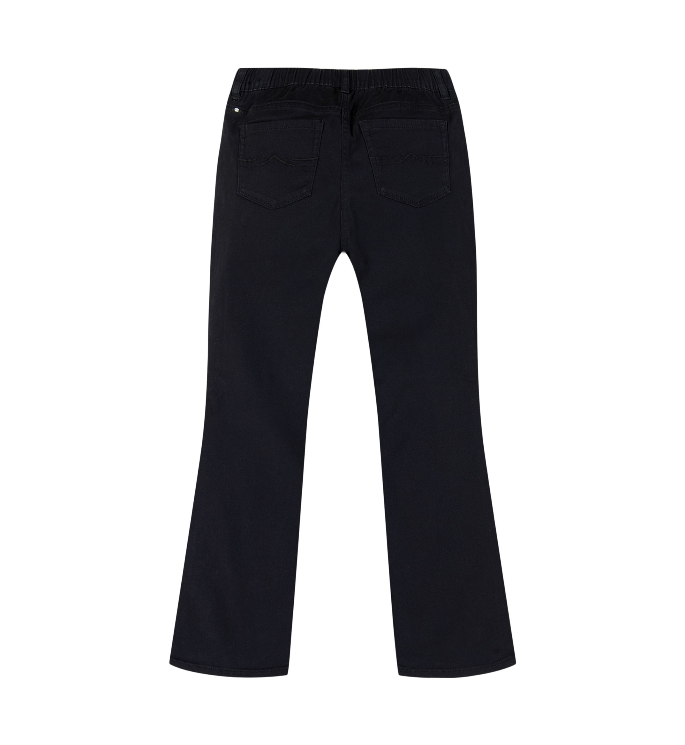 Girls 7-16 Patch Pocket Flare Jeans