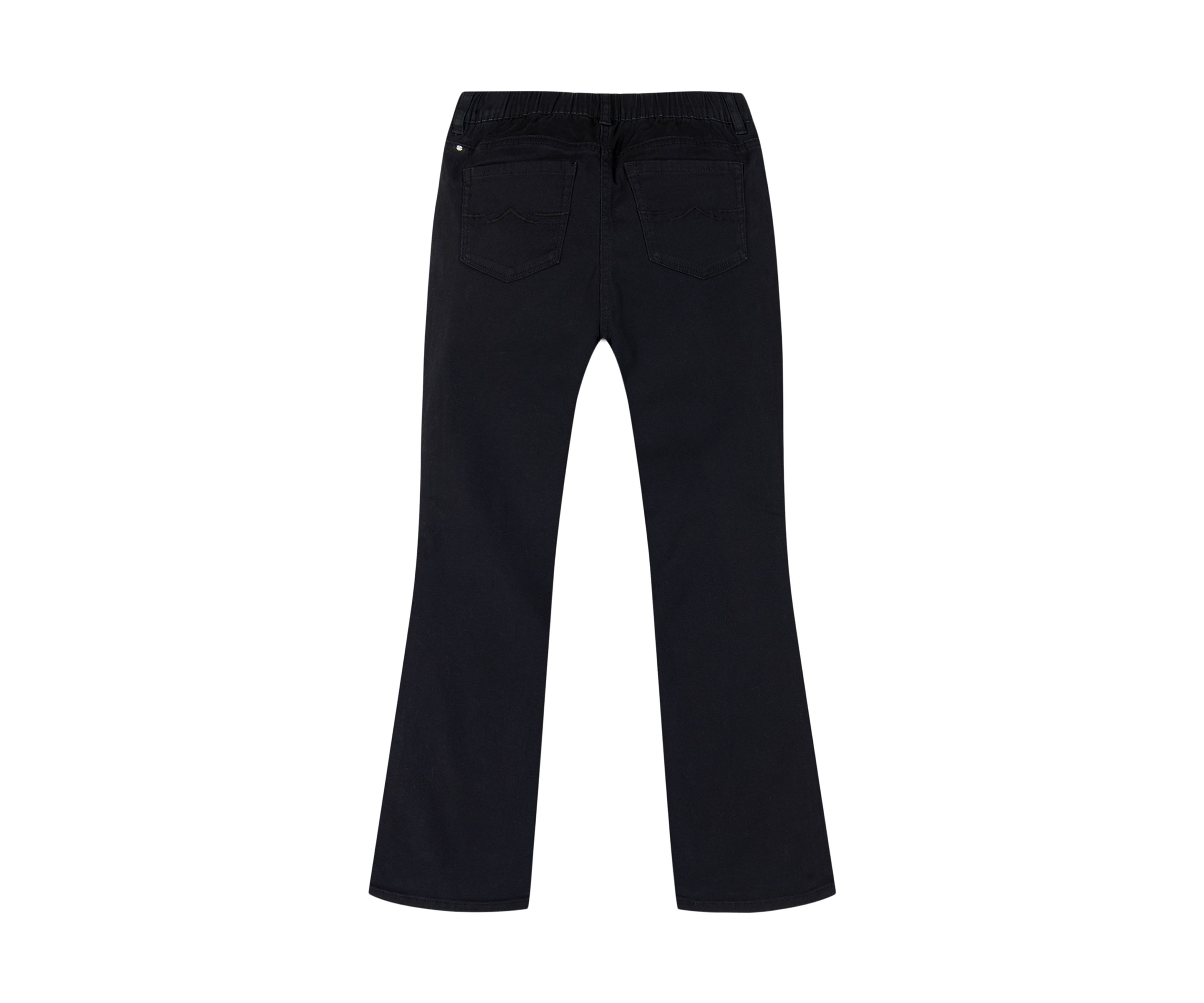 Girls 7-16 Patch Pocket Flare Jeans