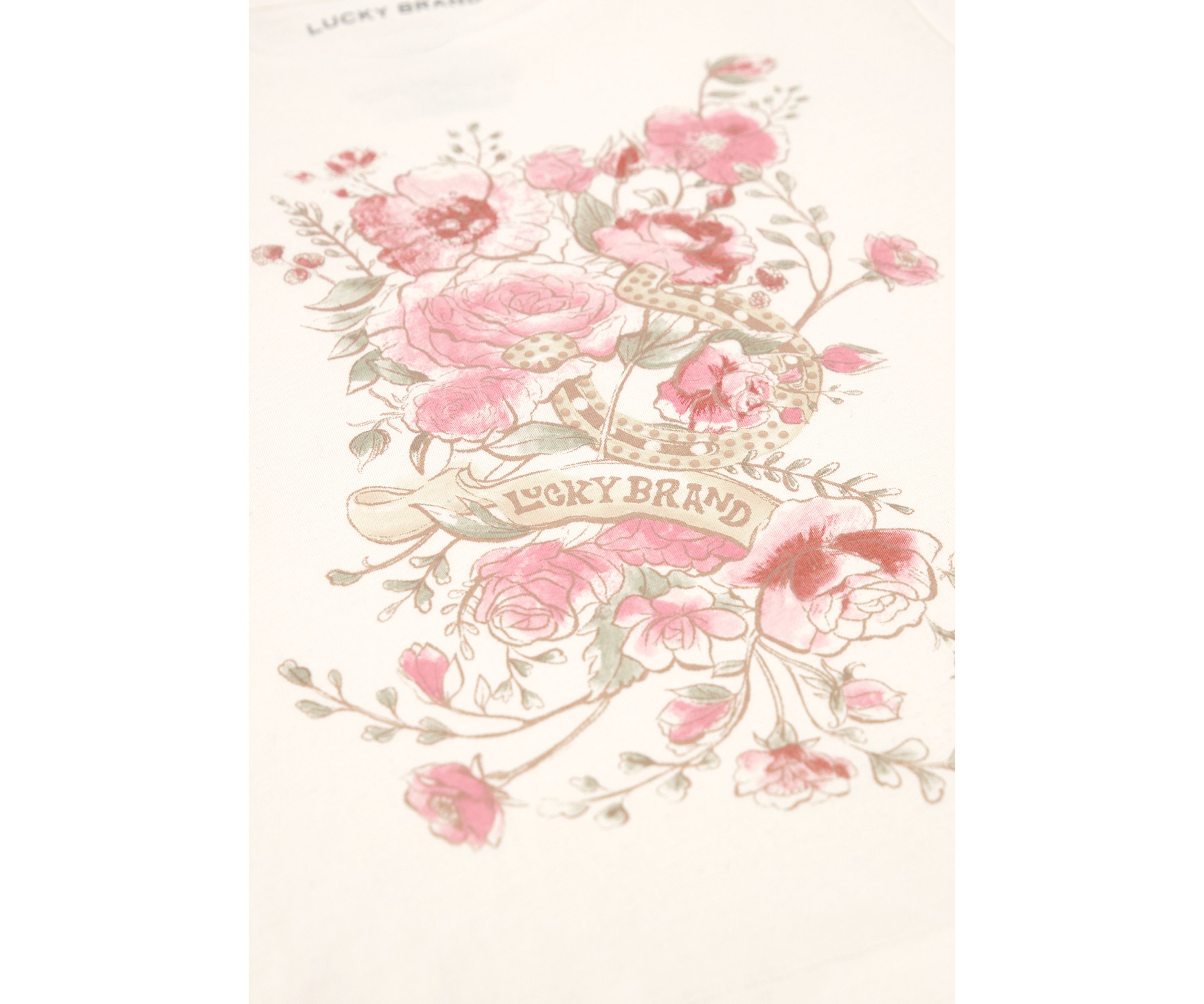Girls 7-16 Short Sleeve Floral Graphic T-Shirt