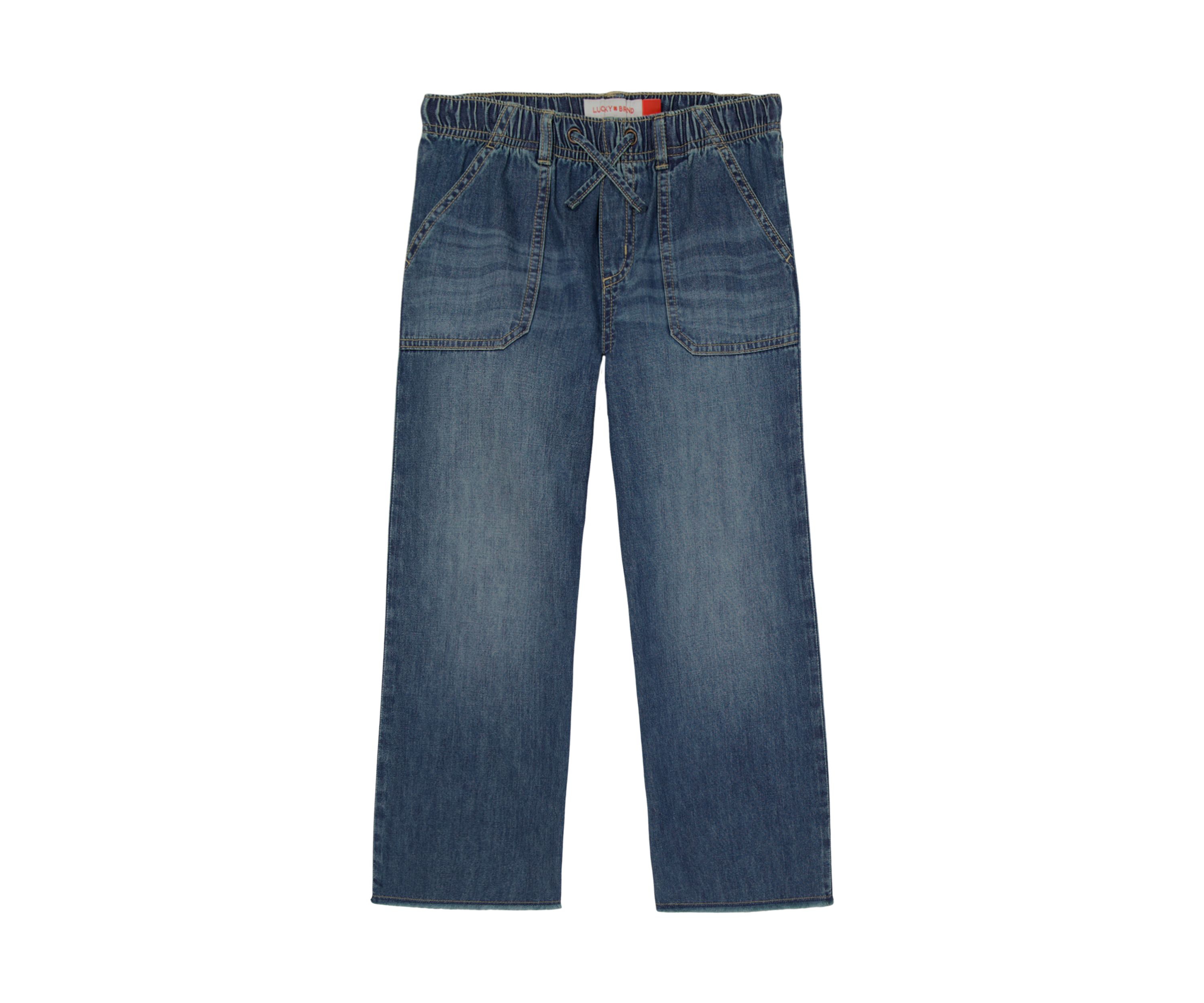 Girls 7-16 Easy Denim Pants
