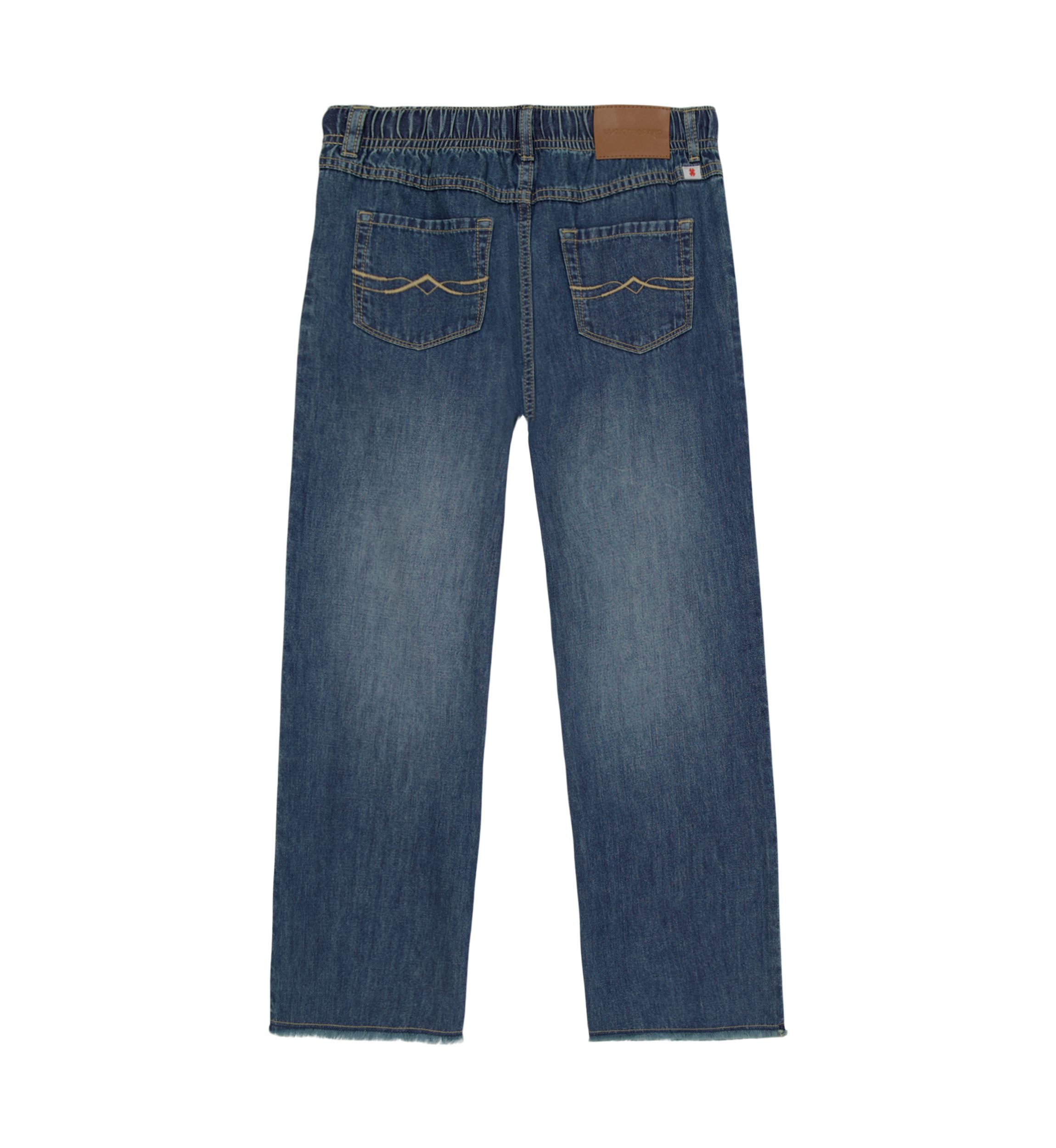 Girls 7-16 Easy Denim Pants