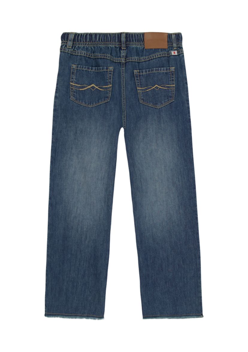 Girls 7-16 Easy Denim Pants