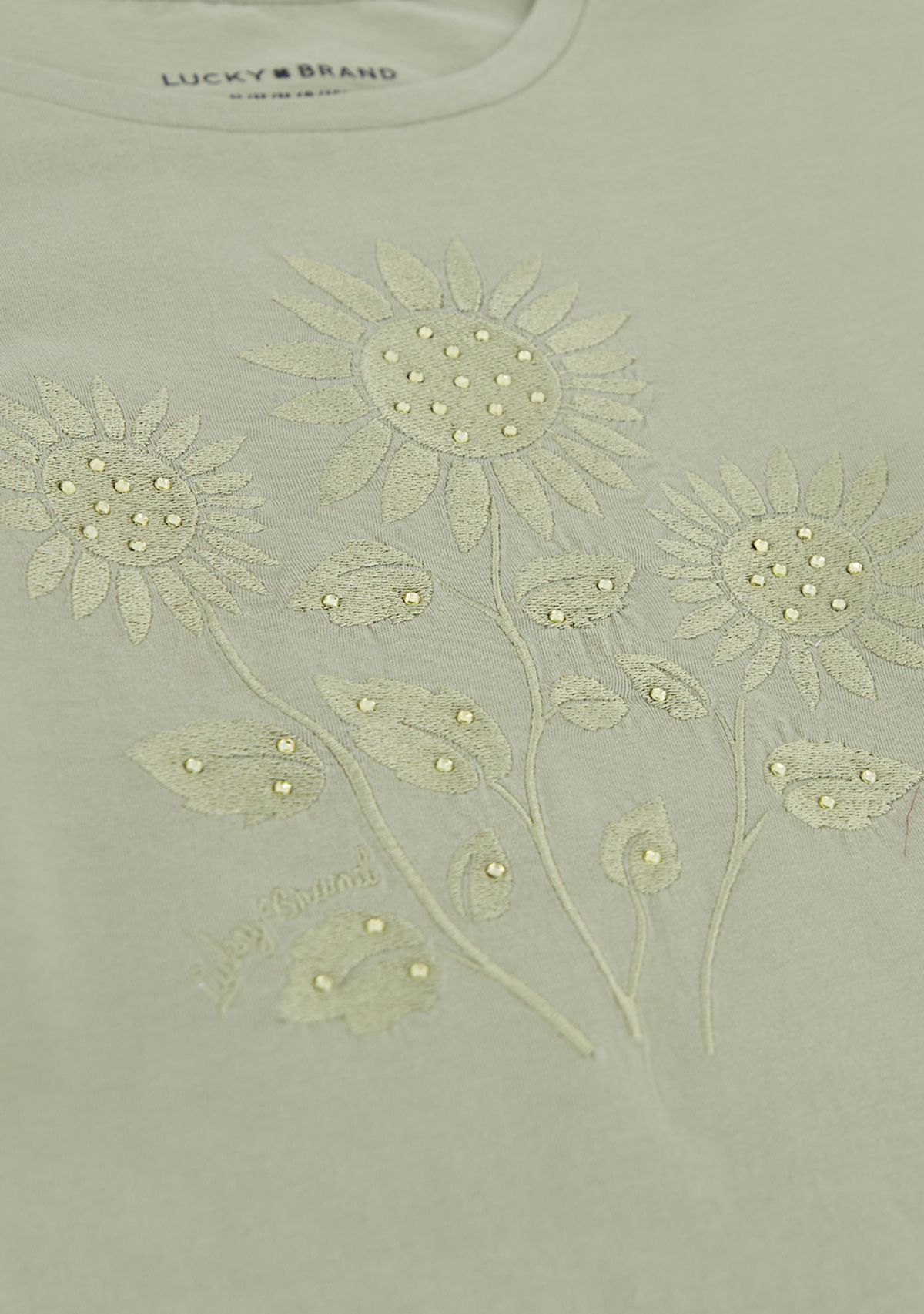 Girls 7-16 Sunflower Graphic Top