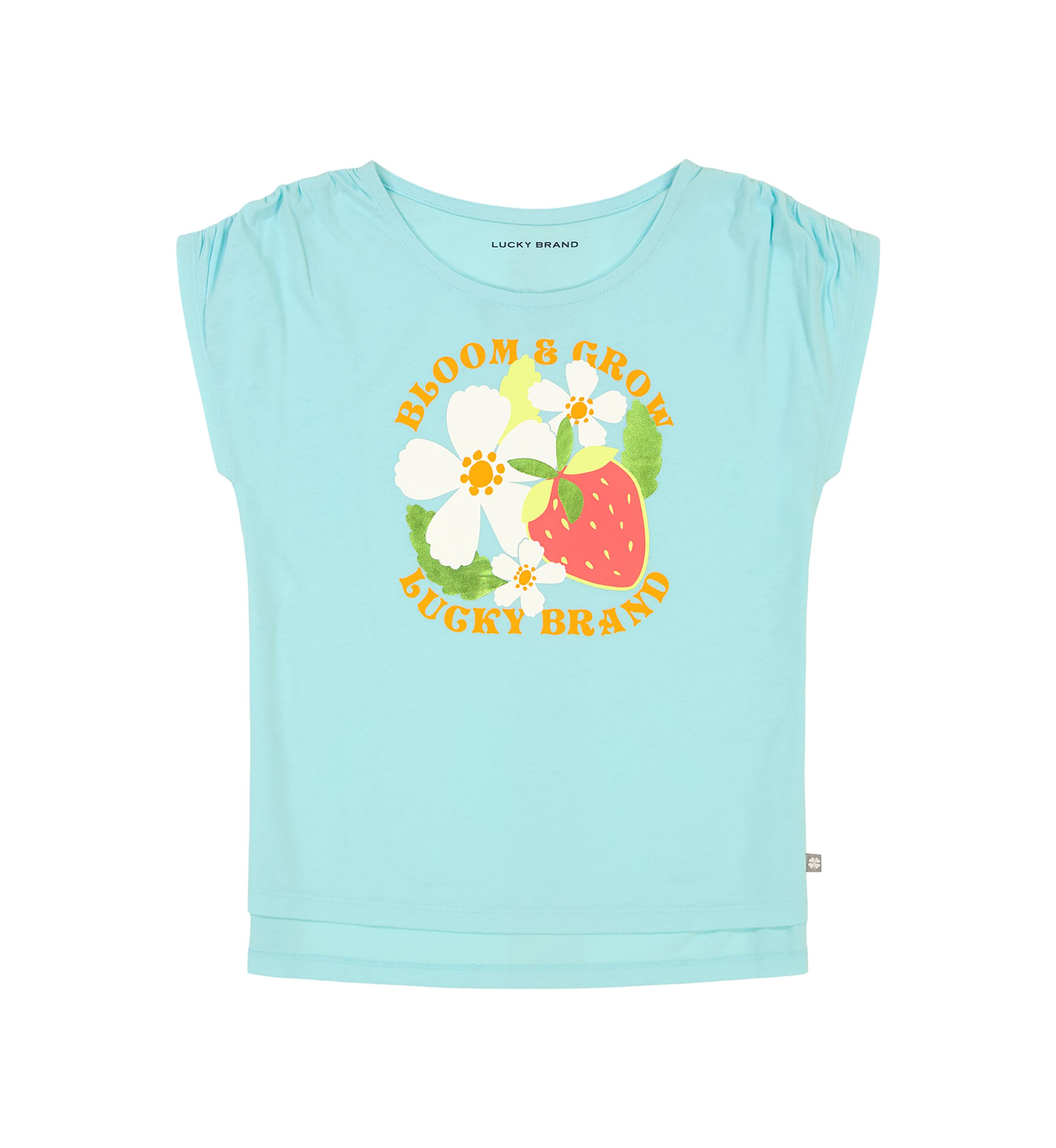 Girls 7-16 Short Sleeve Bloom and Grow Graphic T-Shirt