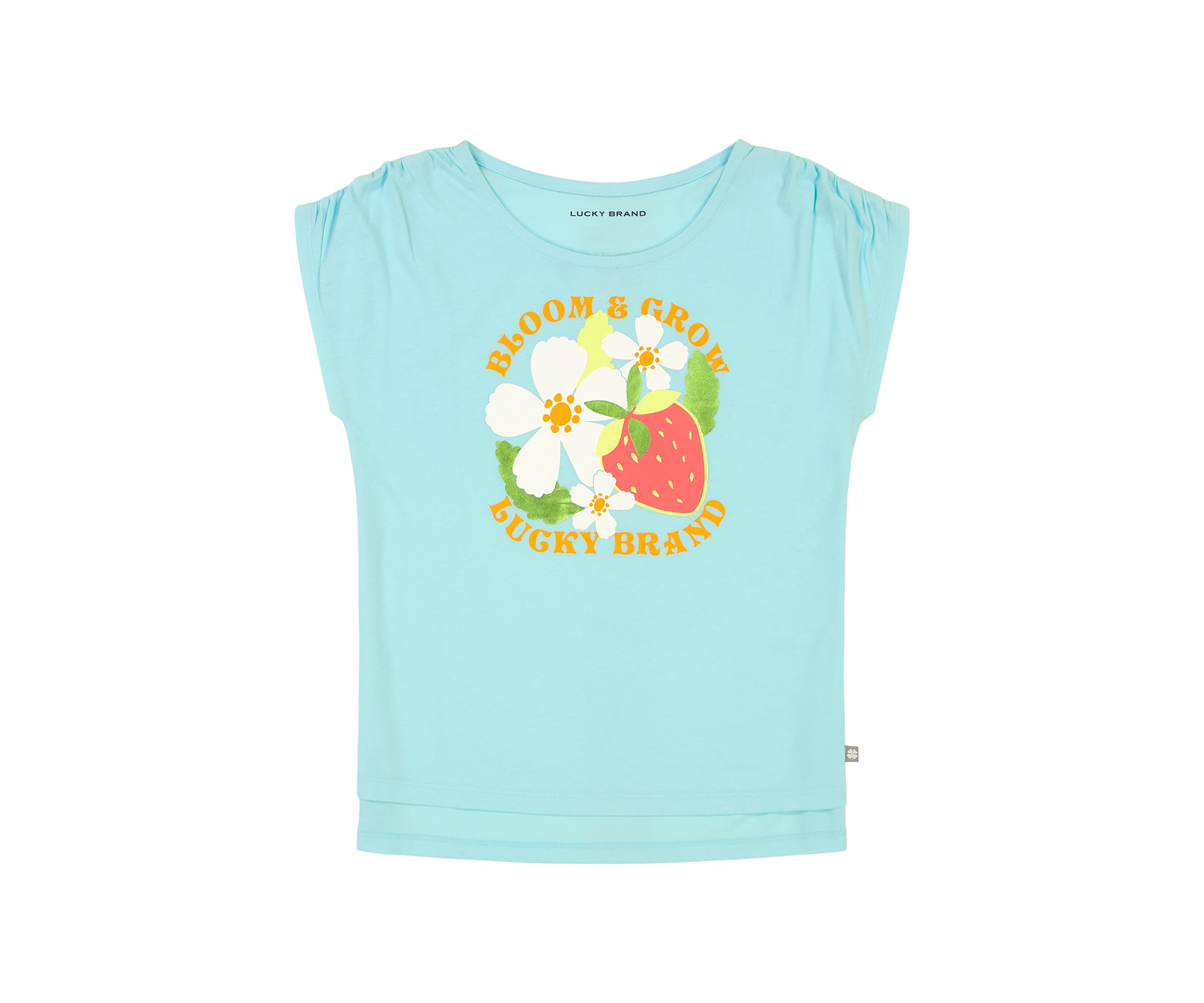 Girls 7-16 Short Sleeve Bloom and Grow Graphic T-Shirt