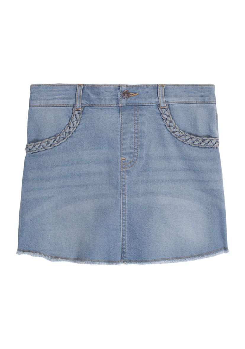 Girls 7-16 Denim Skort