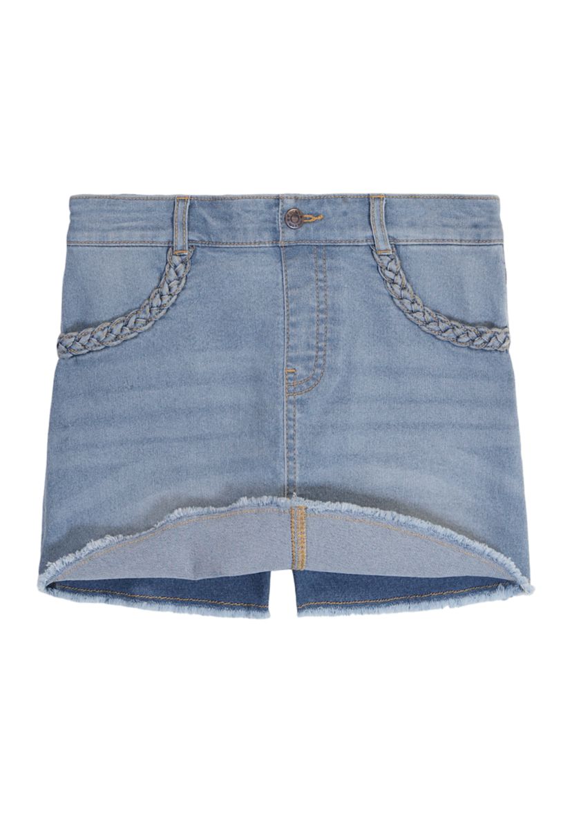 Girls 7-16 Denim Skort