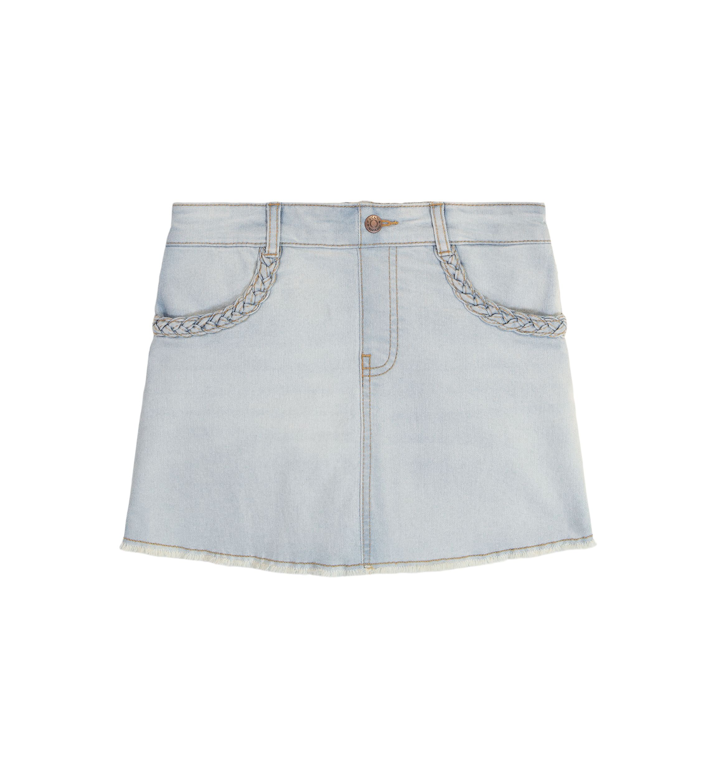 Girls 7-16 Denim Skort