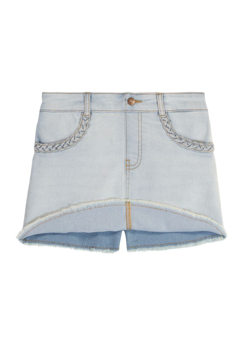 Girls 7-16 Denim Skort