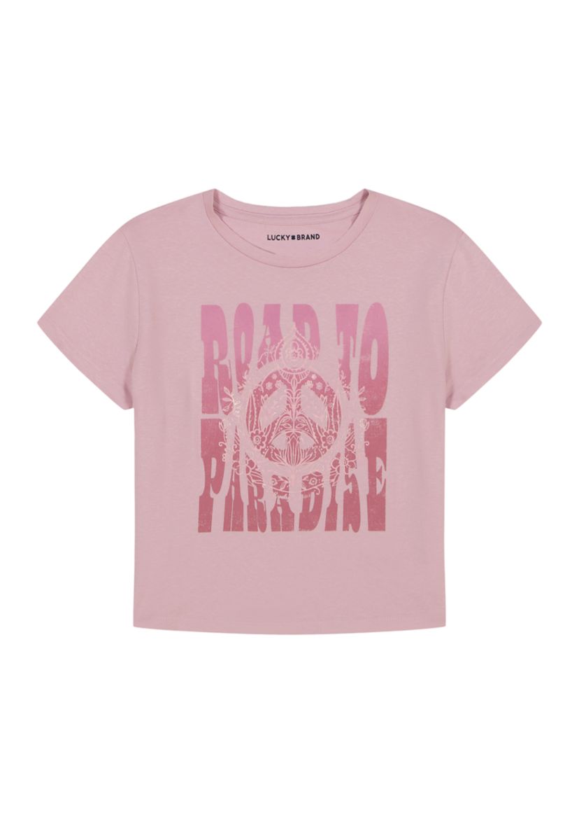 Girls 7-16 Cotton Road to Paradise Graphic T-Shirt