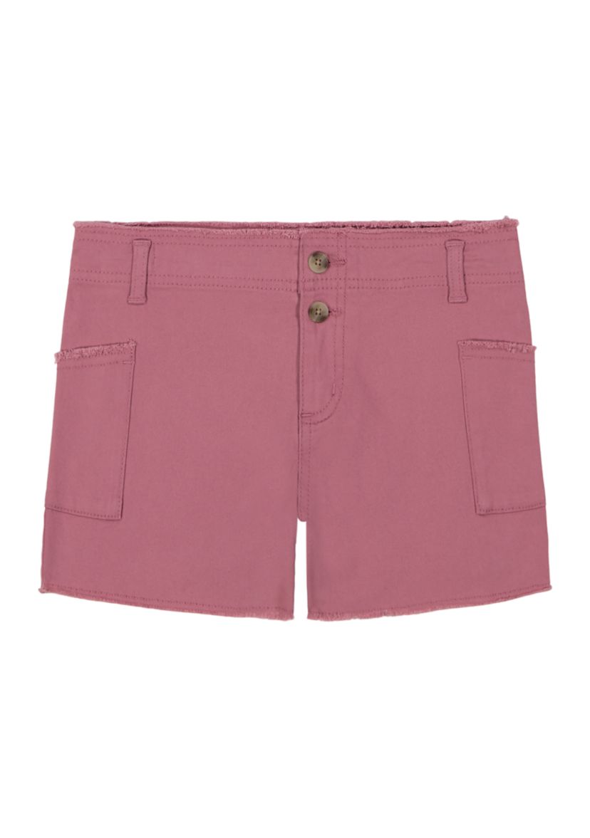 Girls 7-16 Pocket Shorts