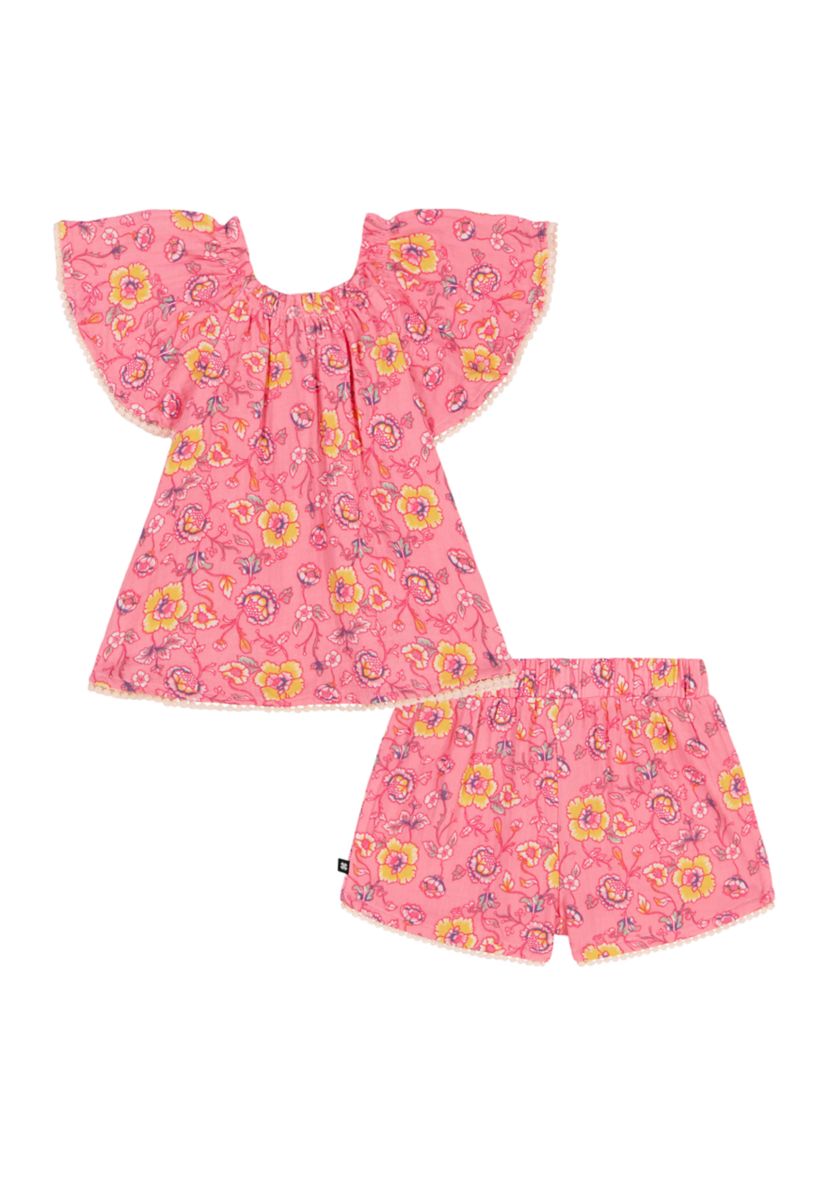 Girls 4-6x 2 Piece Shorts Set