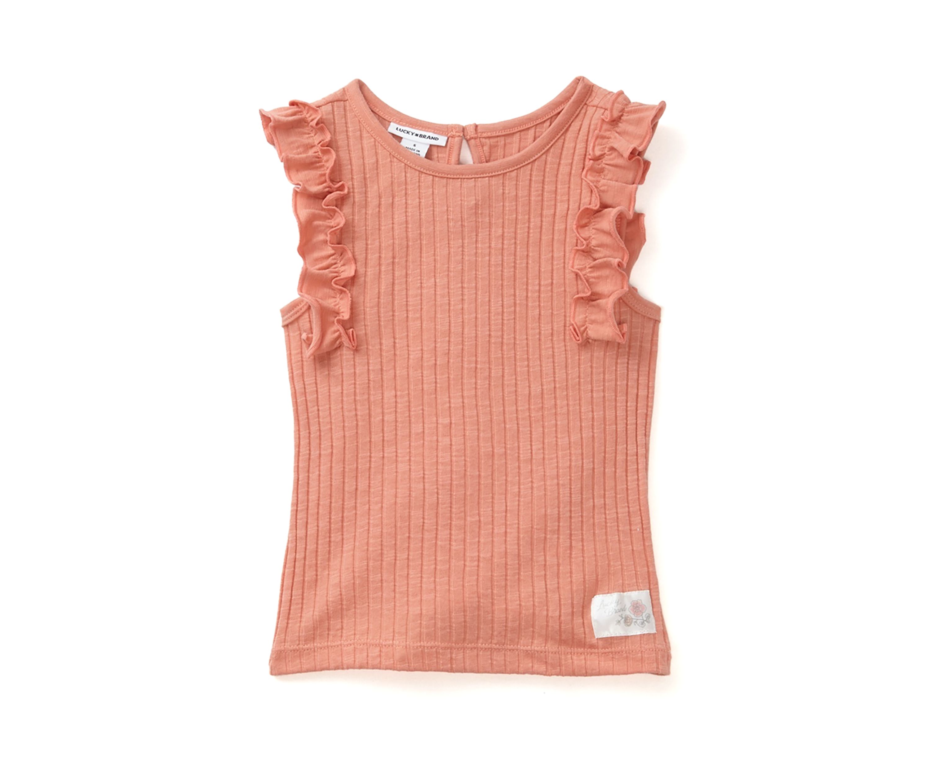 Girls 4-6x Ruffle Short Set 