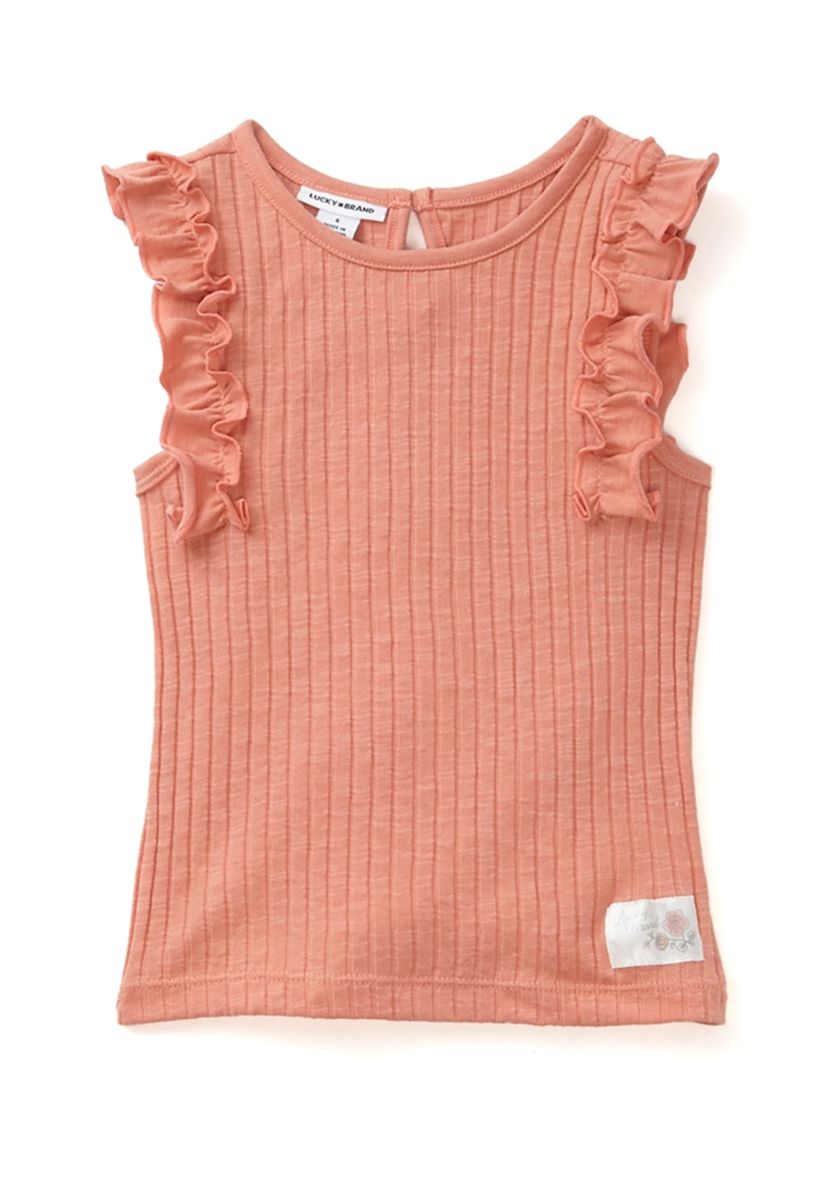 Girls 4-6x Ruffle Short Set 