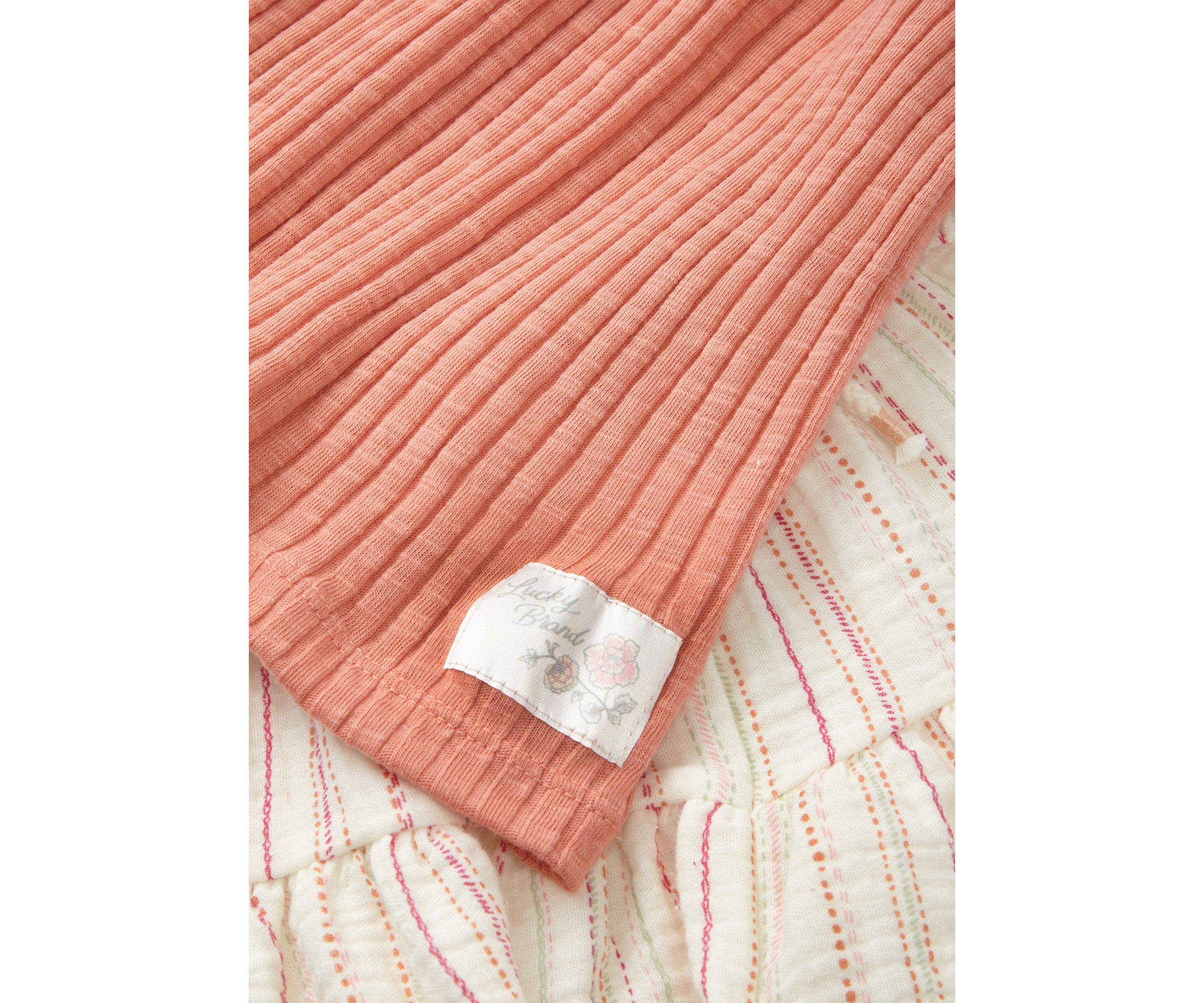 Girls 4-6x Ruffle Short Set 