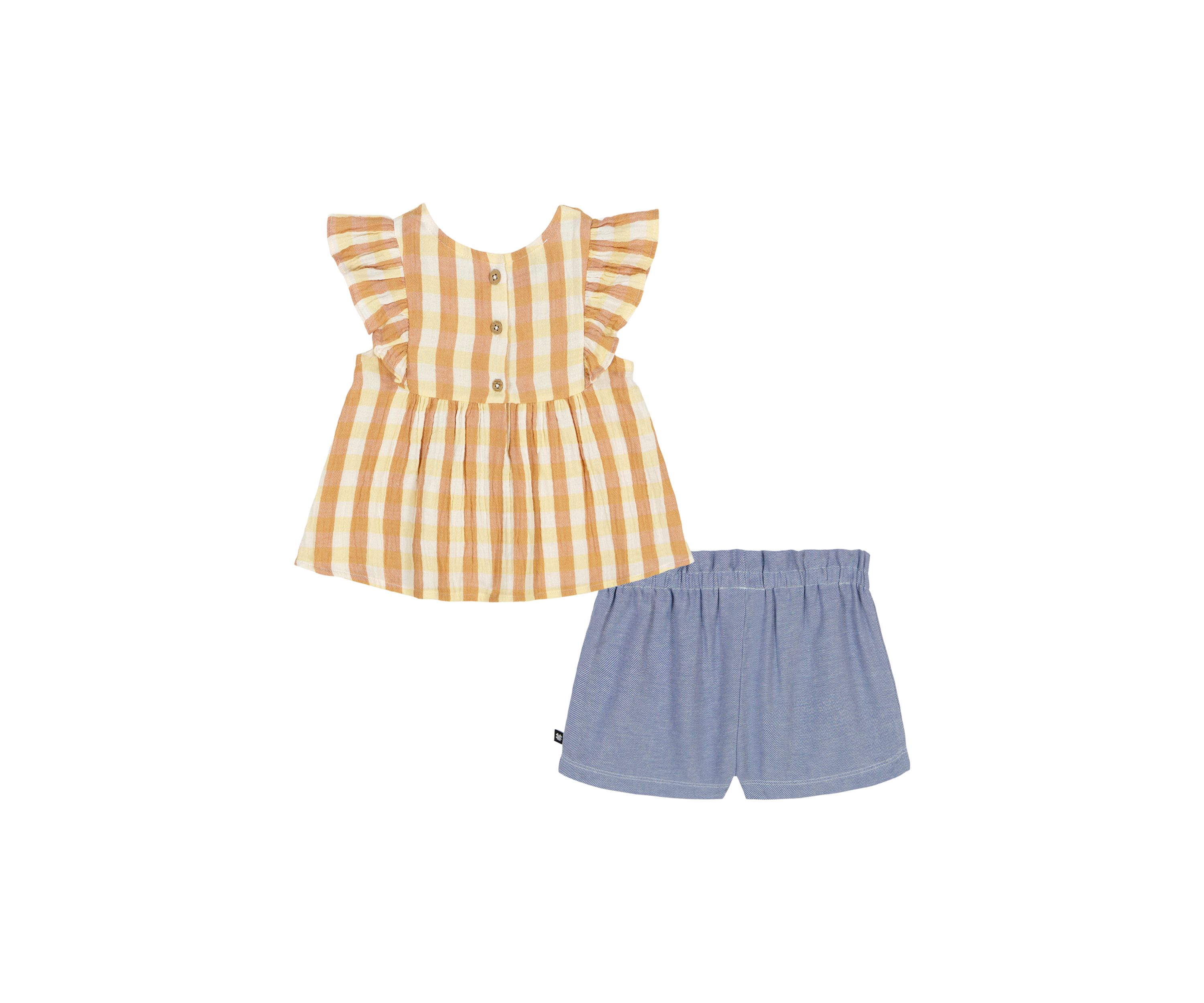 Girls 4-6x 2 Piece Shorts Set