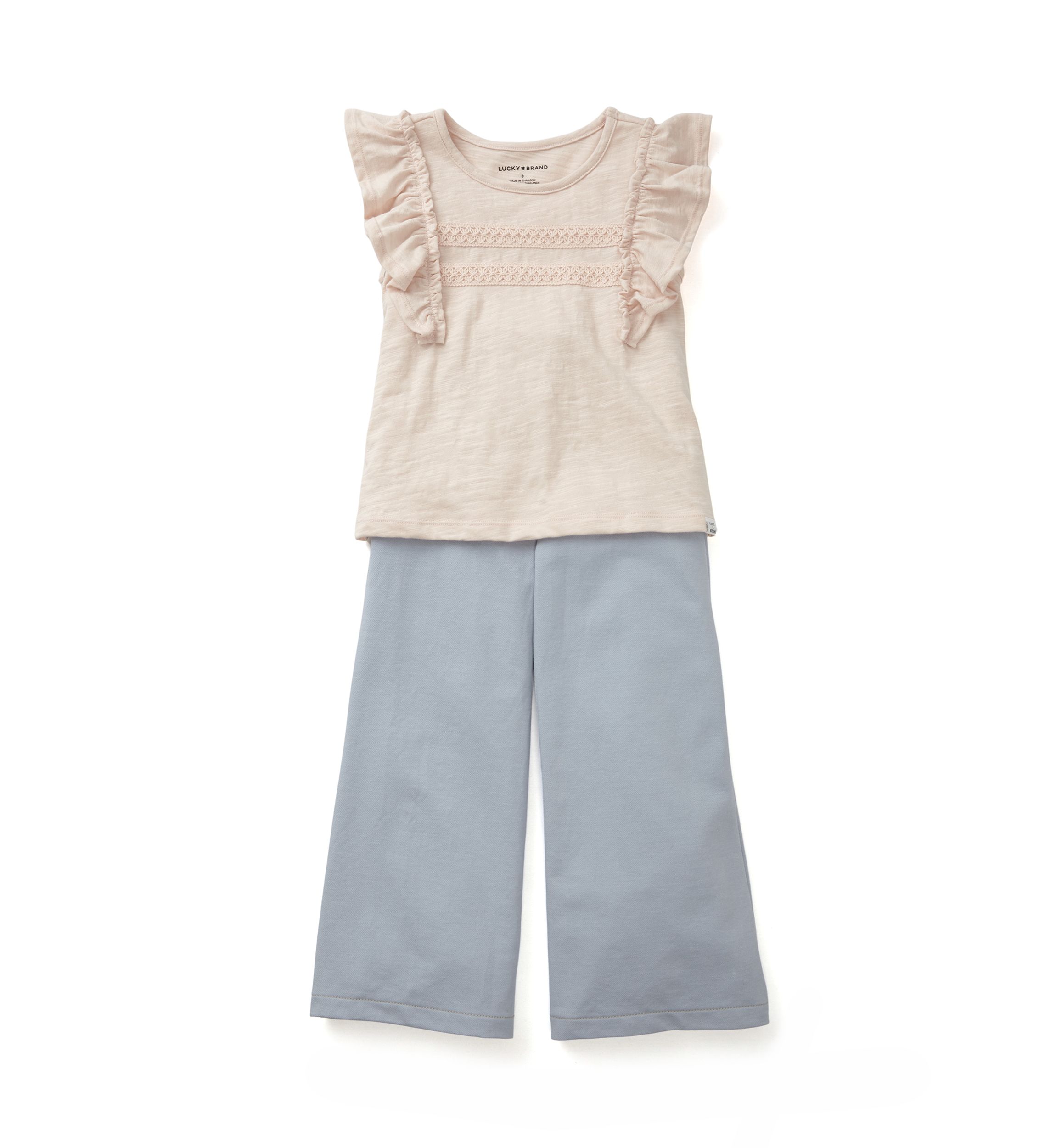 Girls 4-6x 2 Piece Pant Set