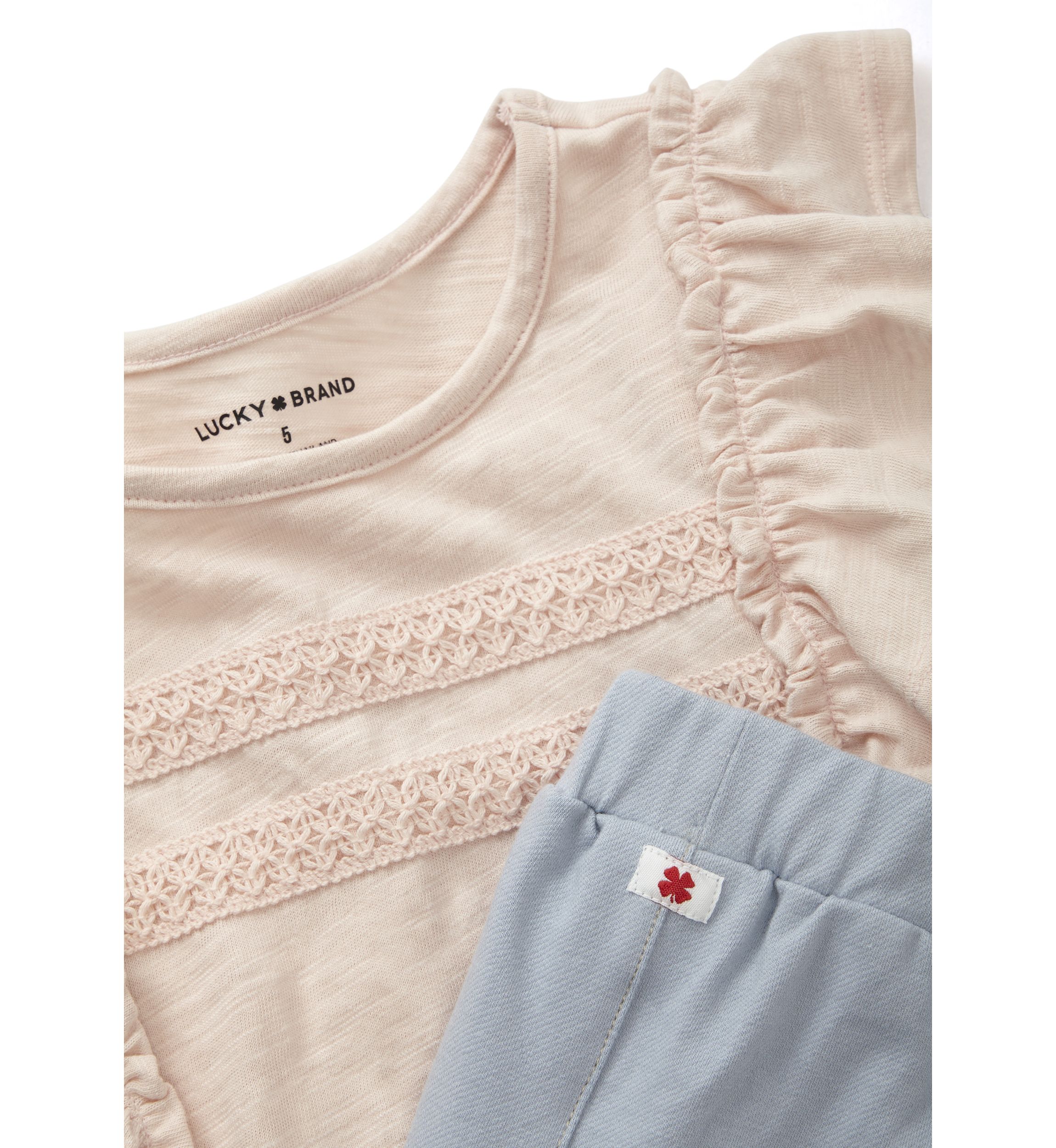 Girls 4-6x 2 Piece Pant Set