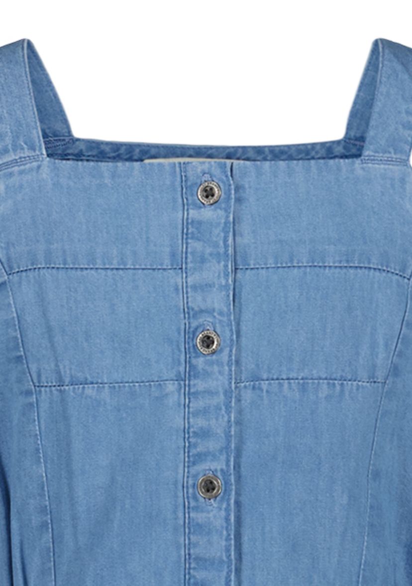 lucky denim midi dress Zimmermann Lucky Denim Midi Dress In Blue - 33% Off
