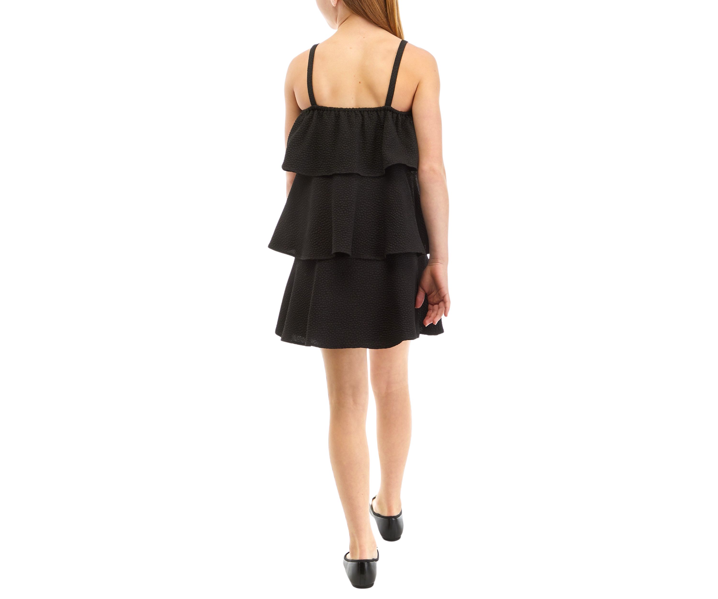 Girls 7-16 3 Tiered Dress