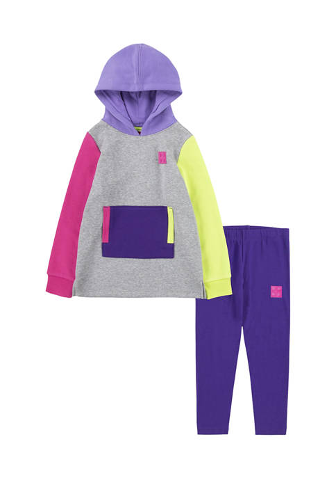 Crayola® Girls 4-6x Hooded Tunic and Pants Set