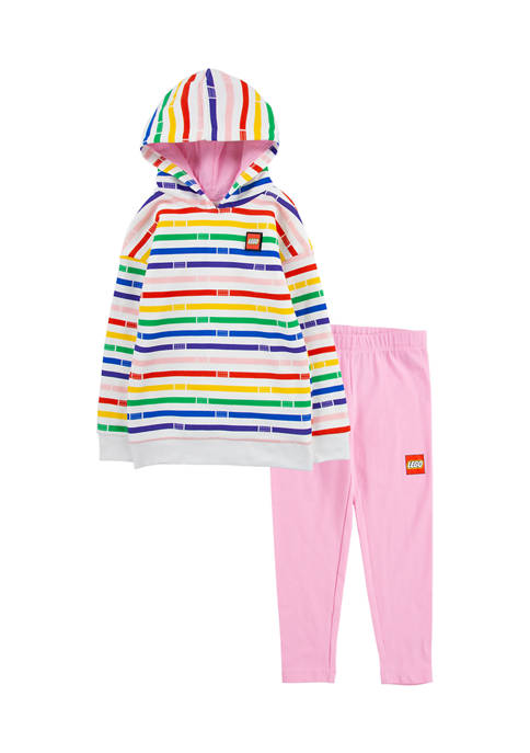 Lego® Girls 4-6x Striped Hooded Tunic and Leggings