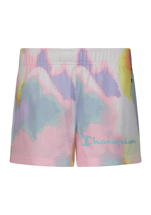 Champion® Girls 7-16 Tie Dye Mesh Shorts