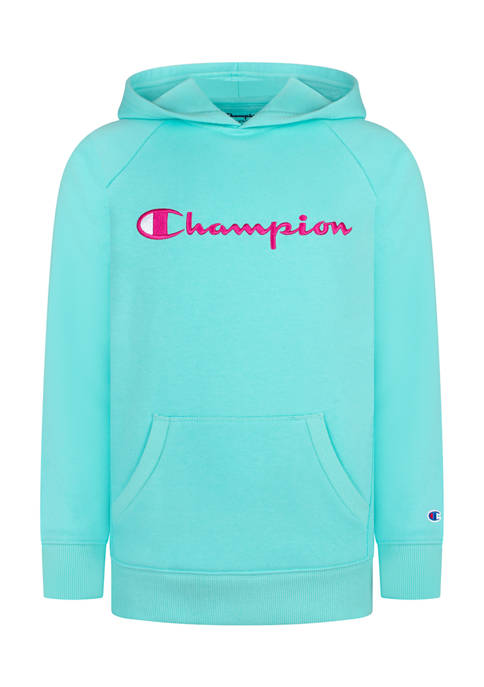 Champion® Girls 7-16 Raglan Graphic Hoodie