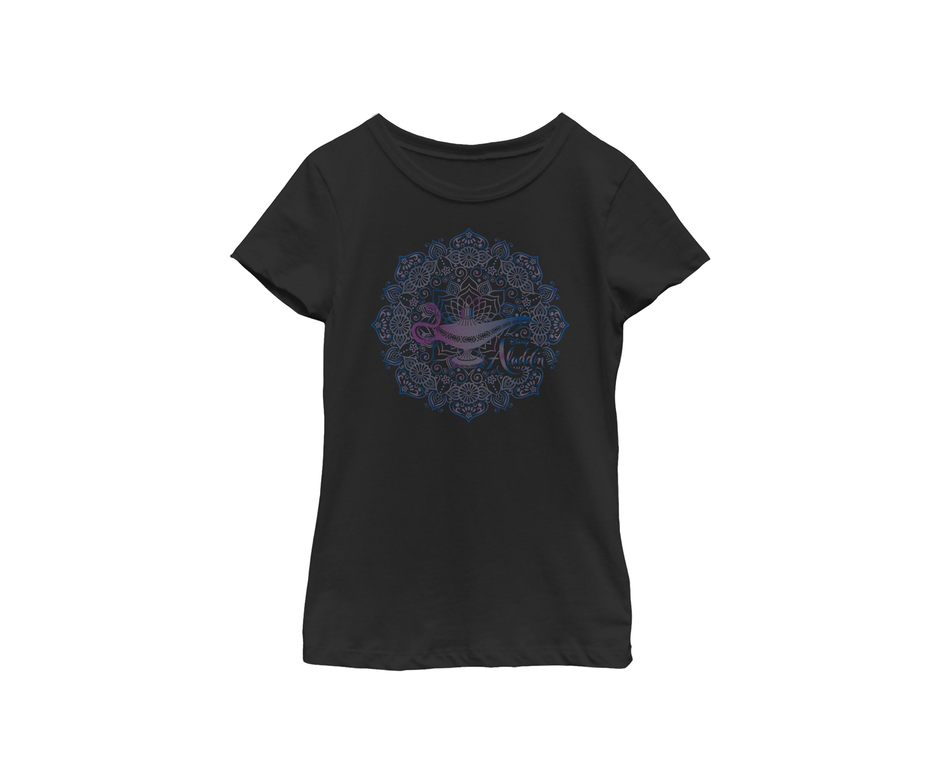 Girls 46x Aladdin Live Action Lamp Mandala Graphic Top