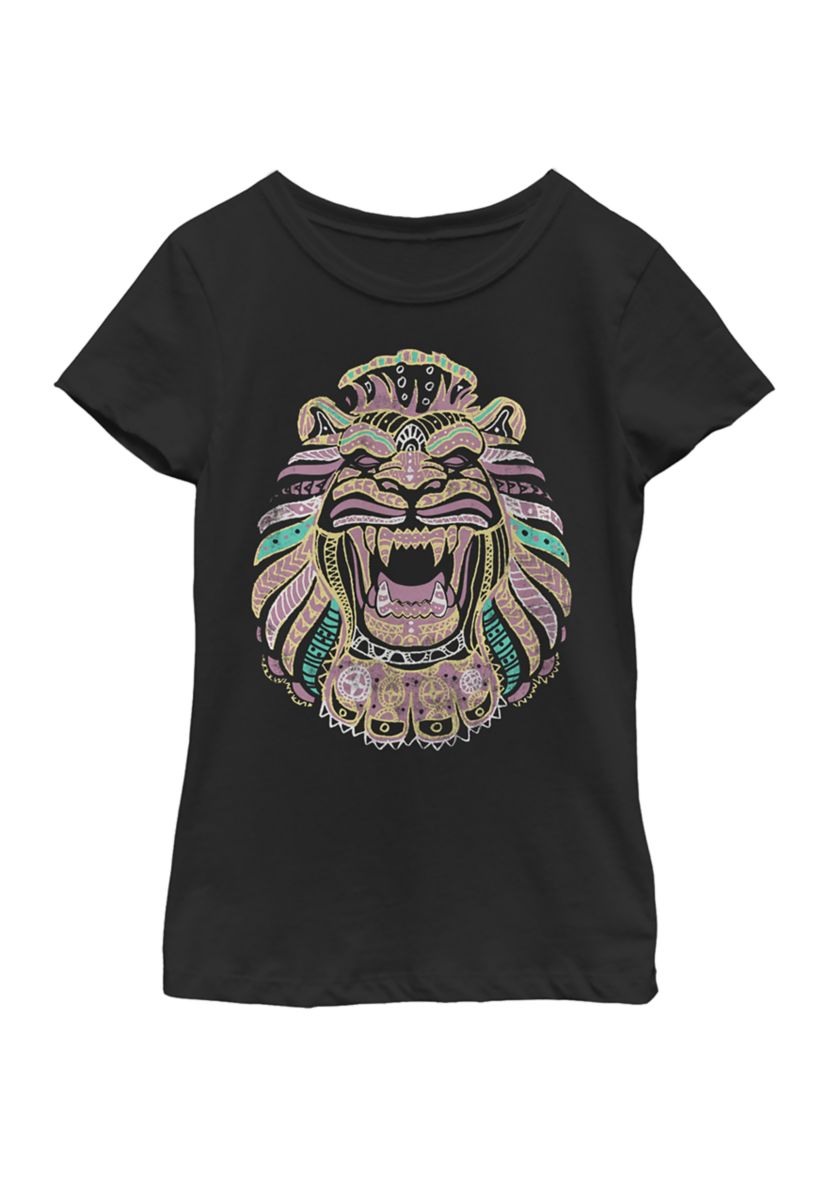 Girls 46x Aladdin Live Action Aladdin Lion Graphic Top