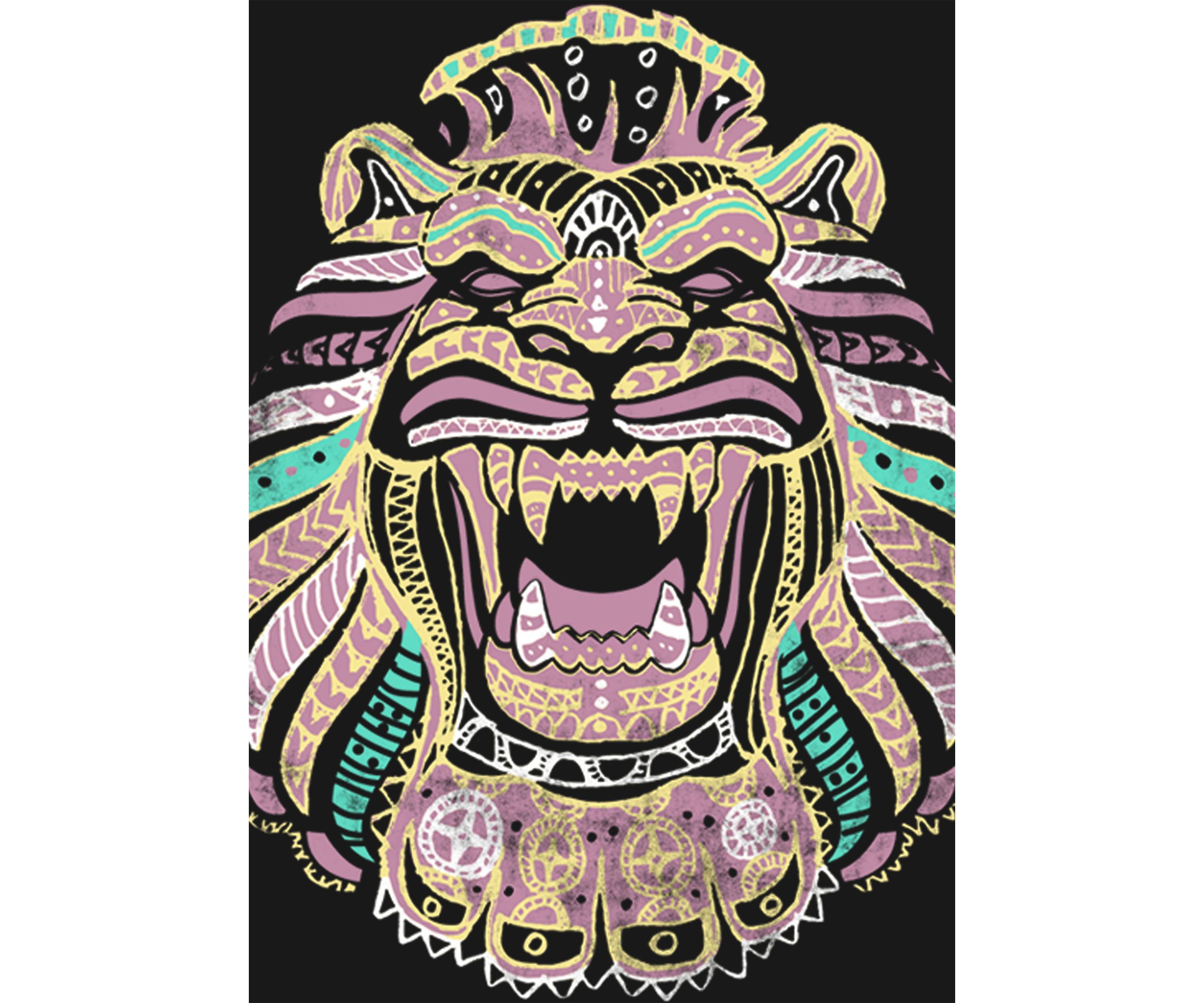Girls 46x Aladdin Live Action Aladdin Lion Graphic Top