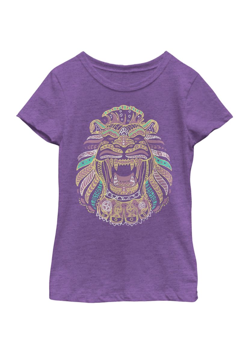 Girls 46x Aladdin Live Action Aladdin Lion Graphic Top