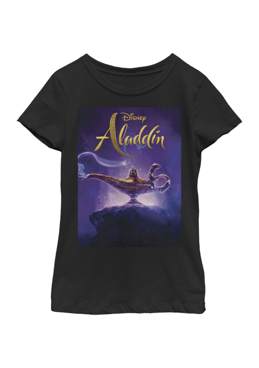 Girls 46x Aladdin Live Action Aladdin Live Action Cover Graphic Top