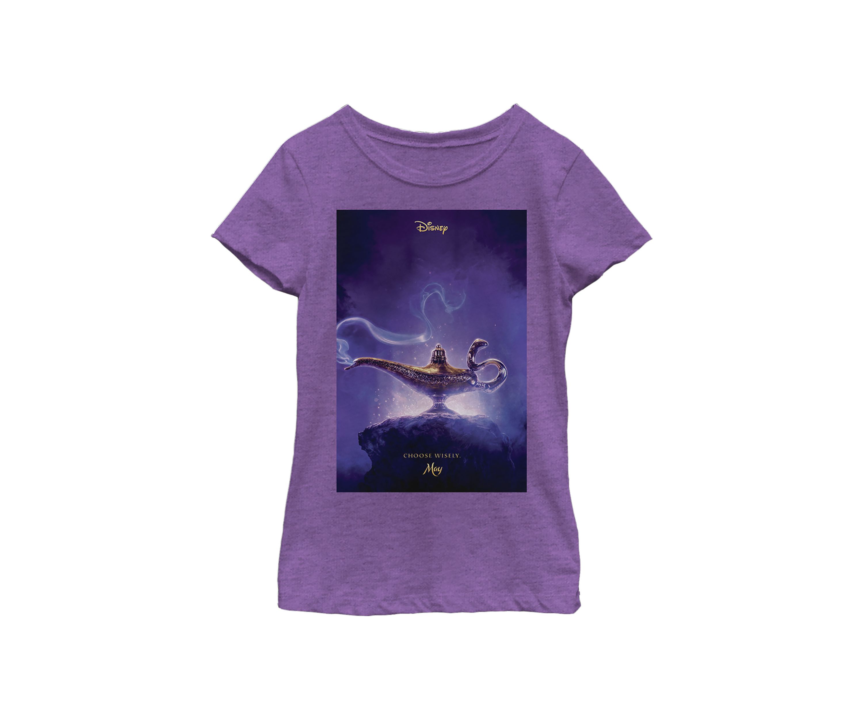 Girls 46x Aladdin Live Action Aladdin Live Action Poster Graphic Top