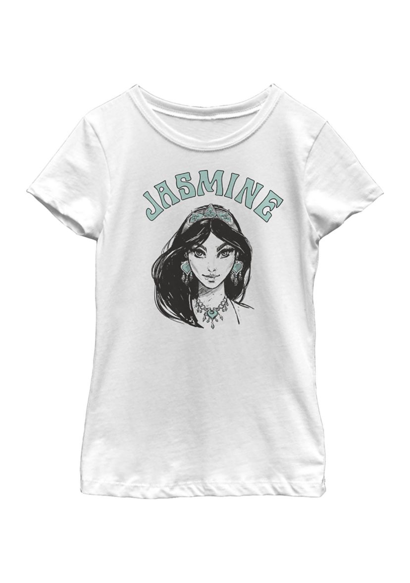 Girls 46x Aladdin Live Action JASMINE Graphic Top