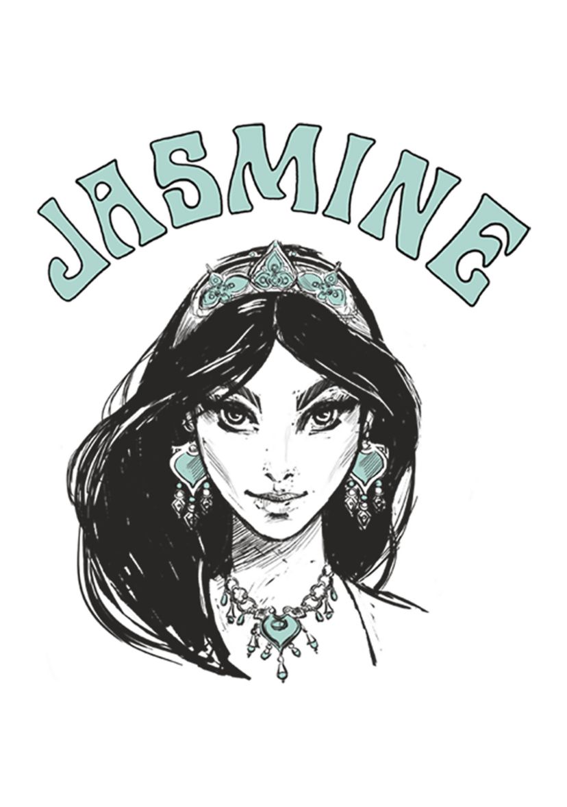 Girls 46x Aladdin Live Action JASMINE Graphic Top