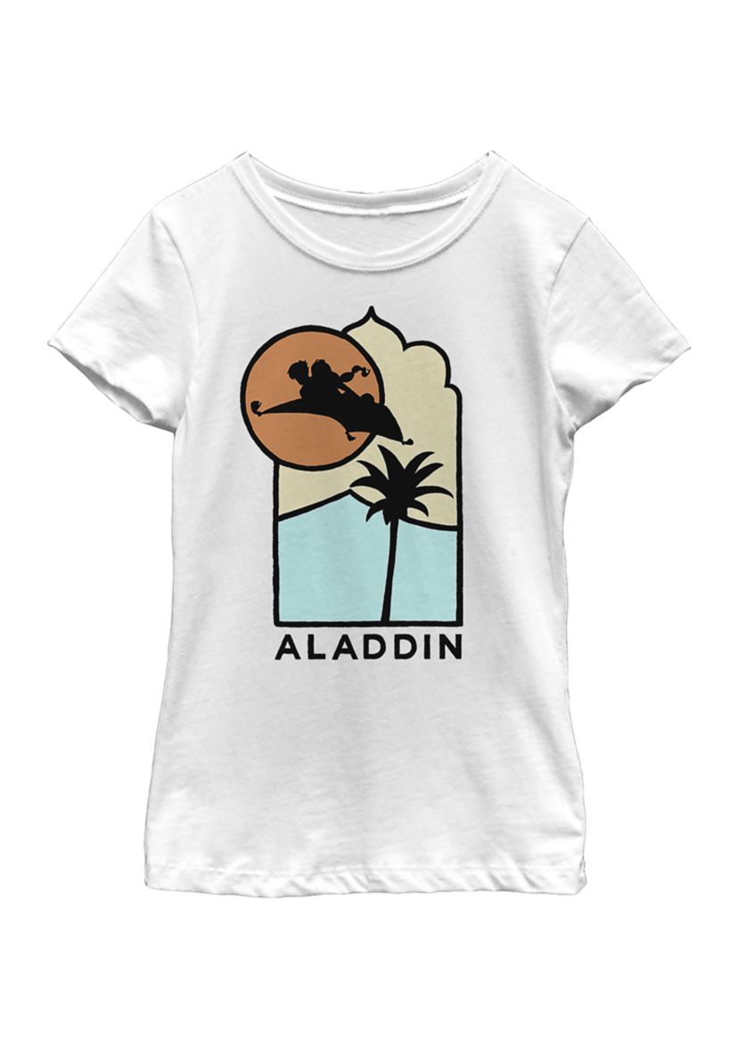 Girls 46x Aladdin Live Action Carpet Ride Graphic Top