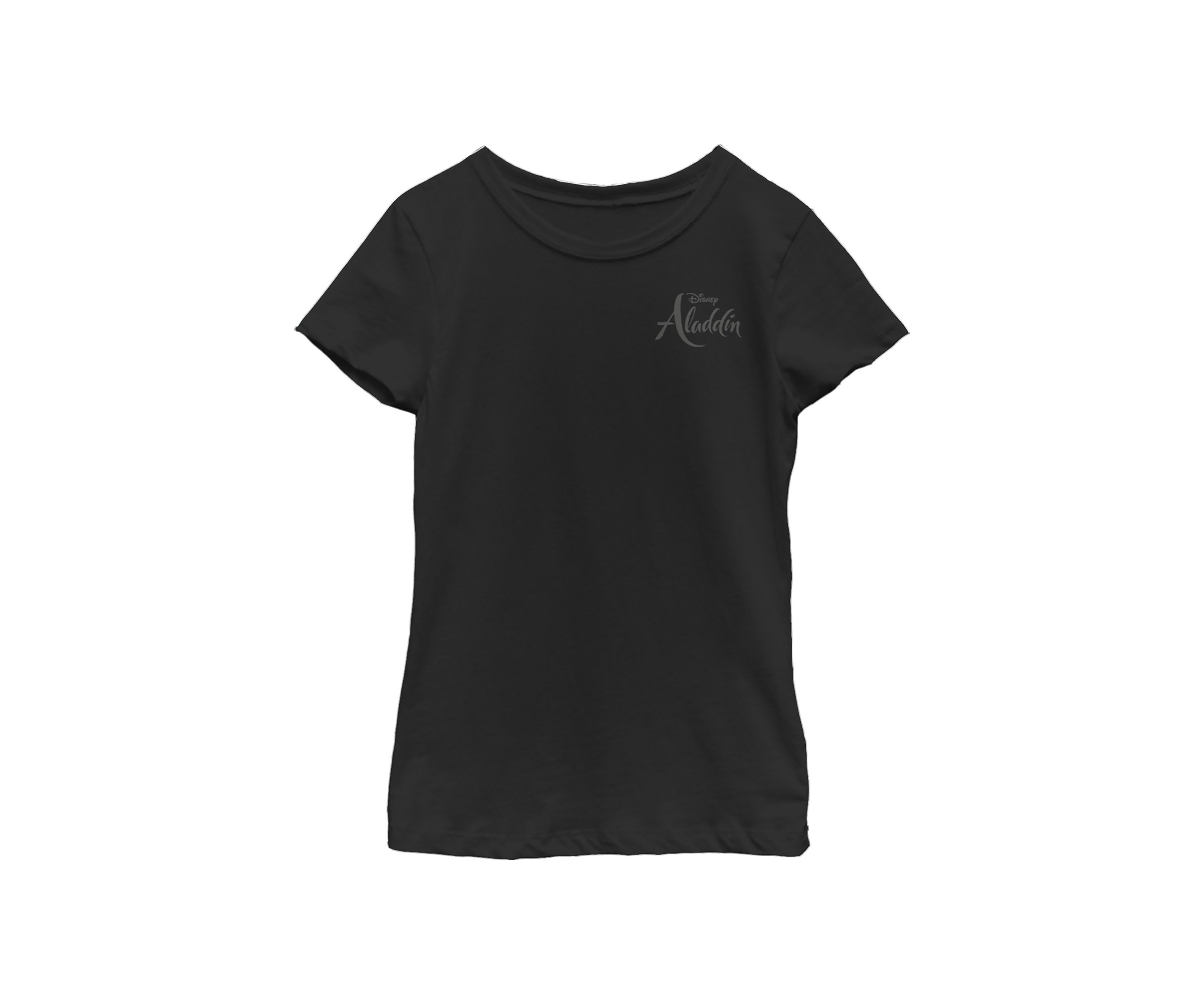 Girls 46x Aladdin Live Action Genie Lamp Pattern Graphic Top